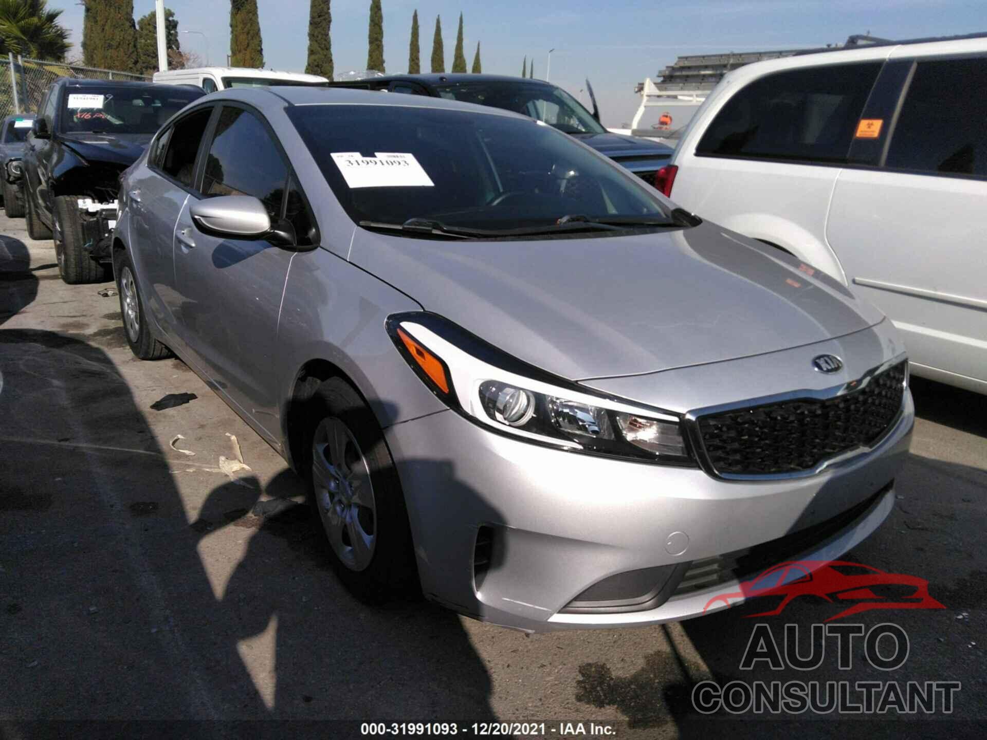 KIA FORTE 2017 - 3KPFK4A77HE099524