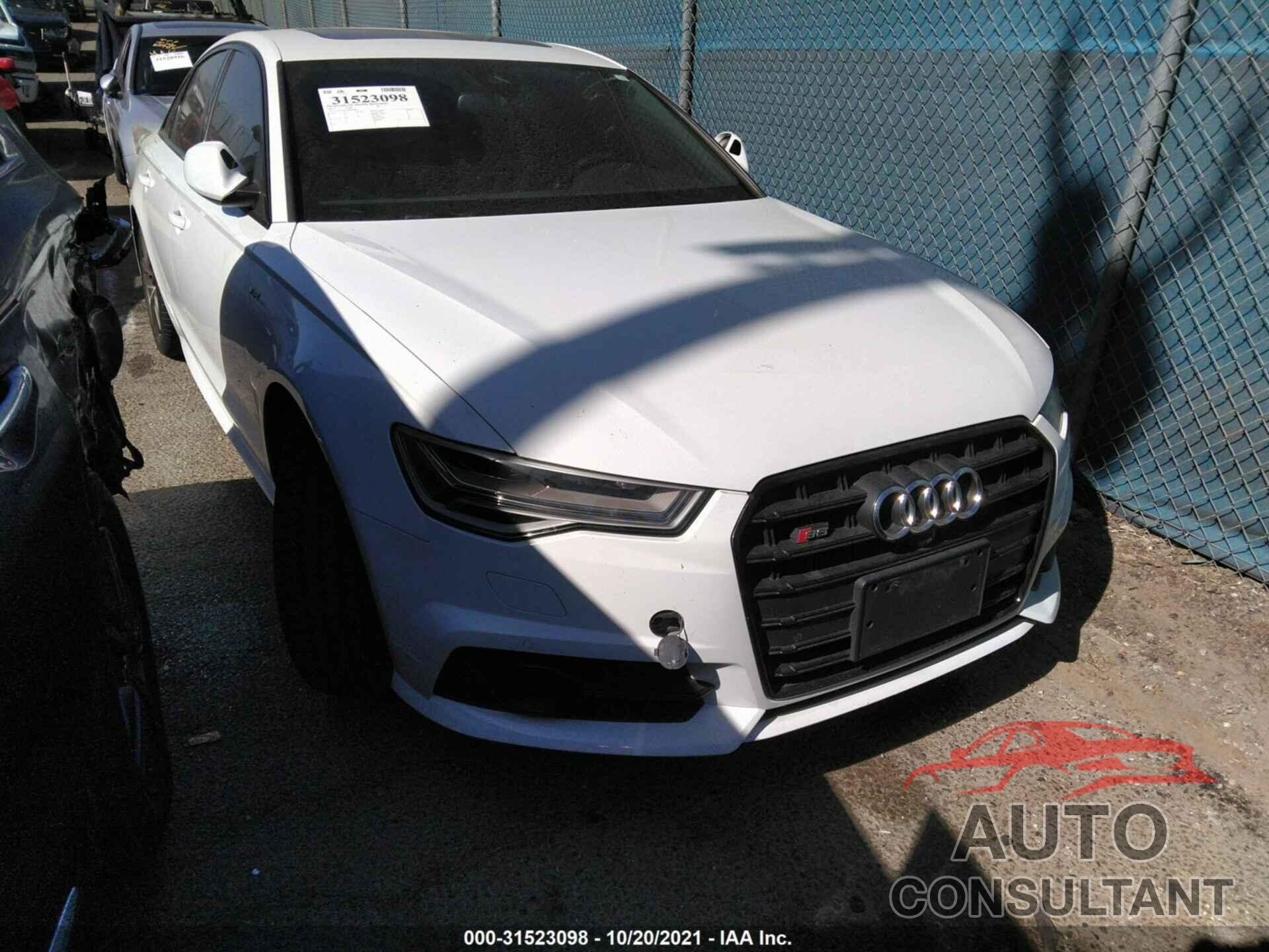 AUDI S6 2017 - WAUFFAFC5HN006923