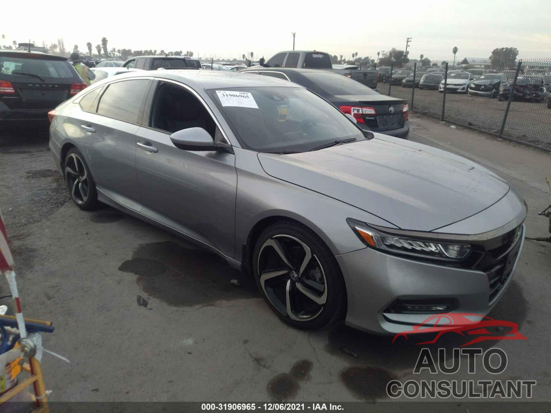 HONDA ACCORD SEDAN 2019 - 1HGCV1F38KA076599