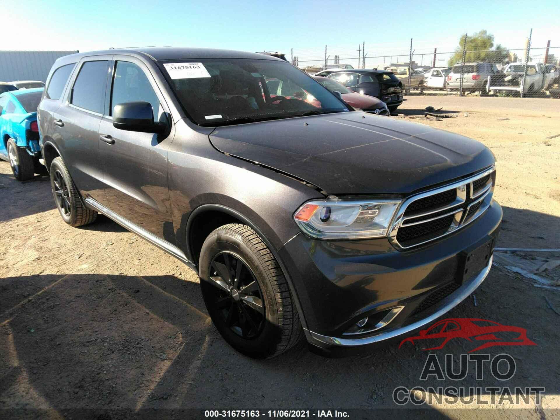 DODGE DURANGO 2017 - 1C4RDJAG7HC758215