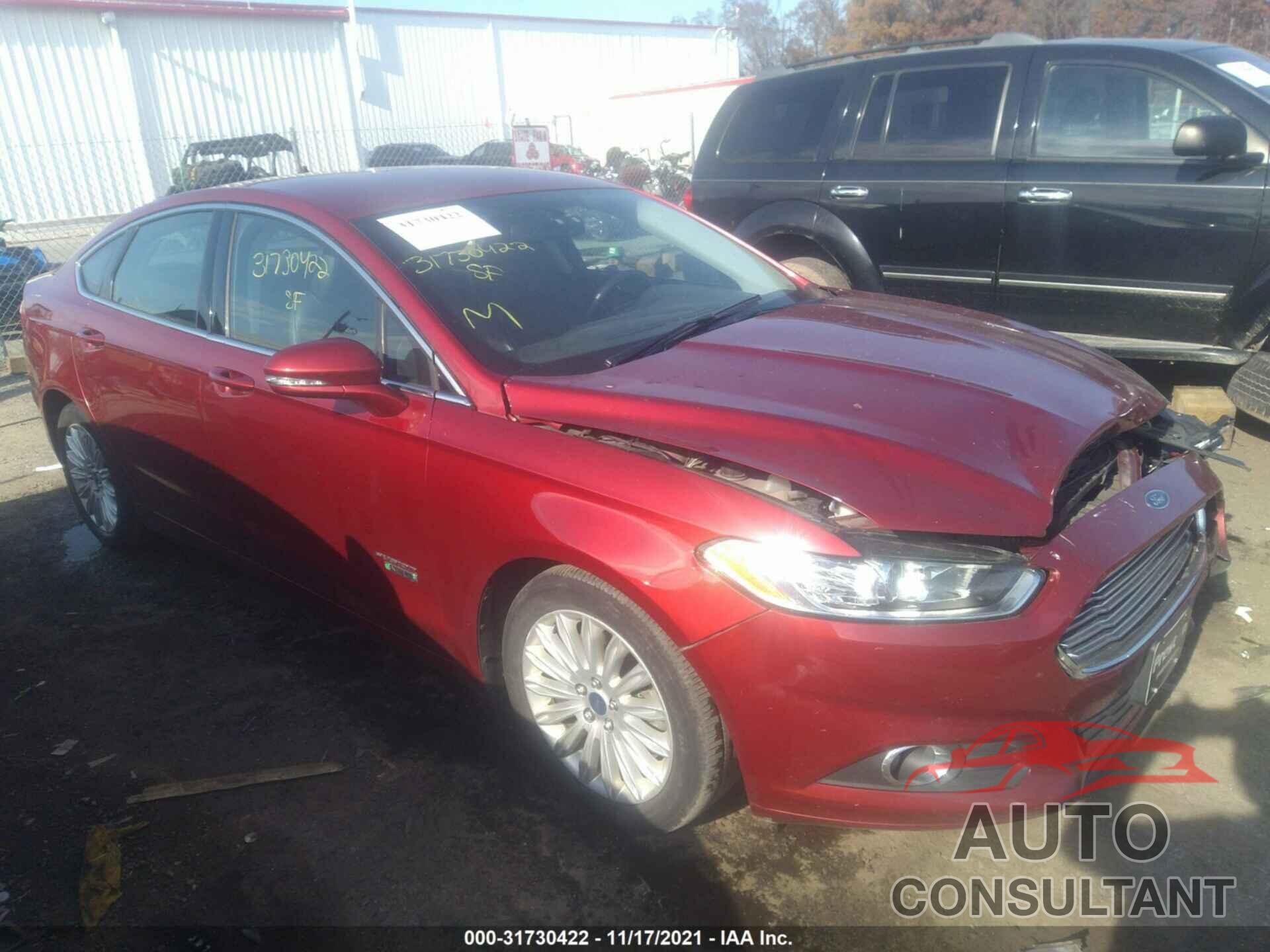 FORD FUSION ENERGI 2016 - 3FA6P0PU0GR231656