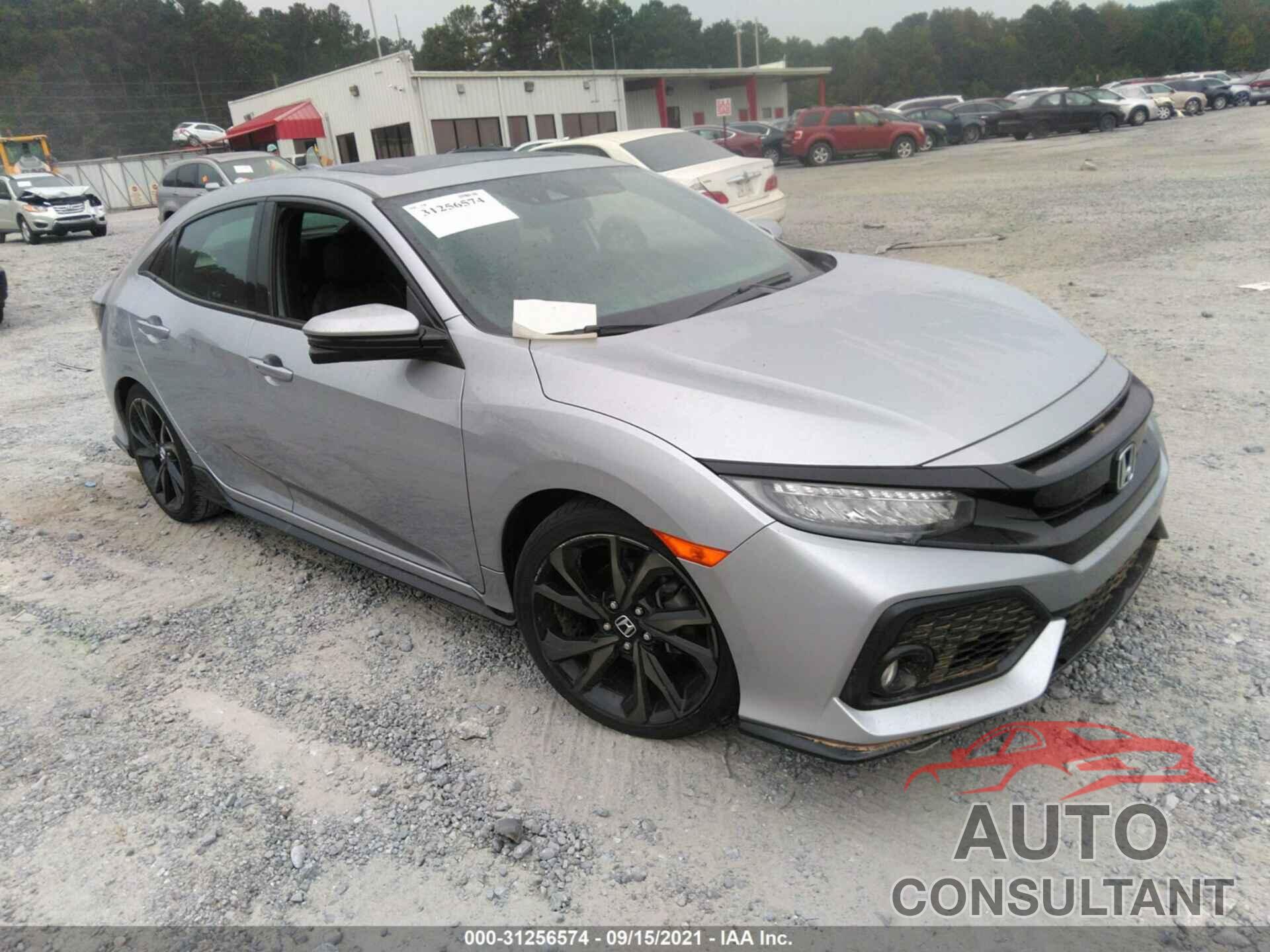 HONDA CIVIC HATCHBACK 2017 - SHHFK7H93HU418161