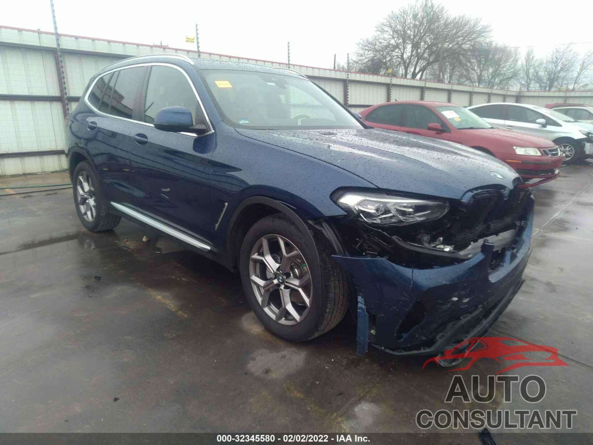 BMW X3 2022 - 5UX43DP09N9J66847