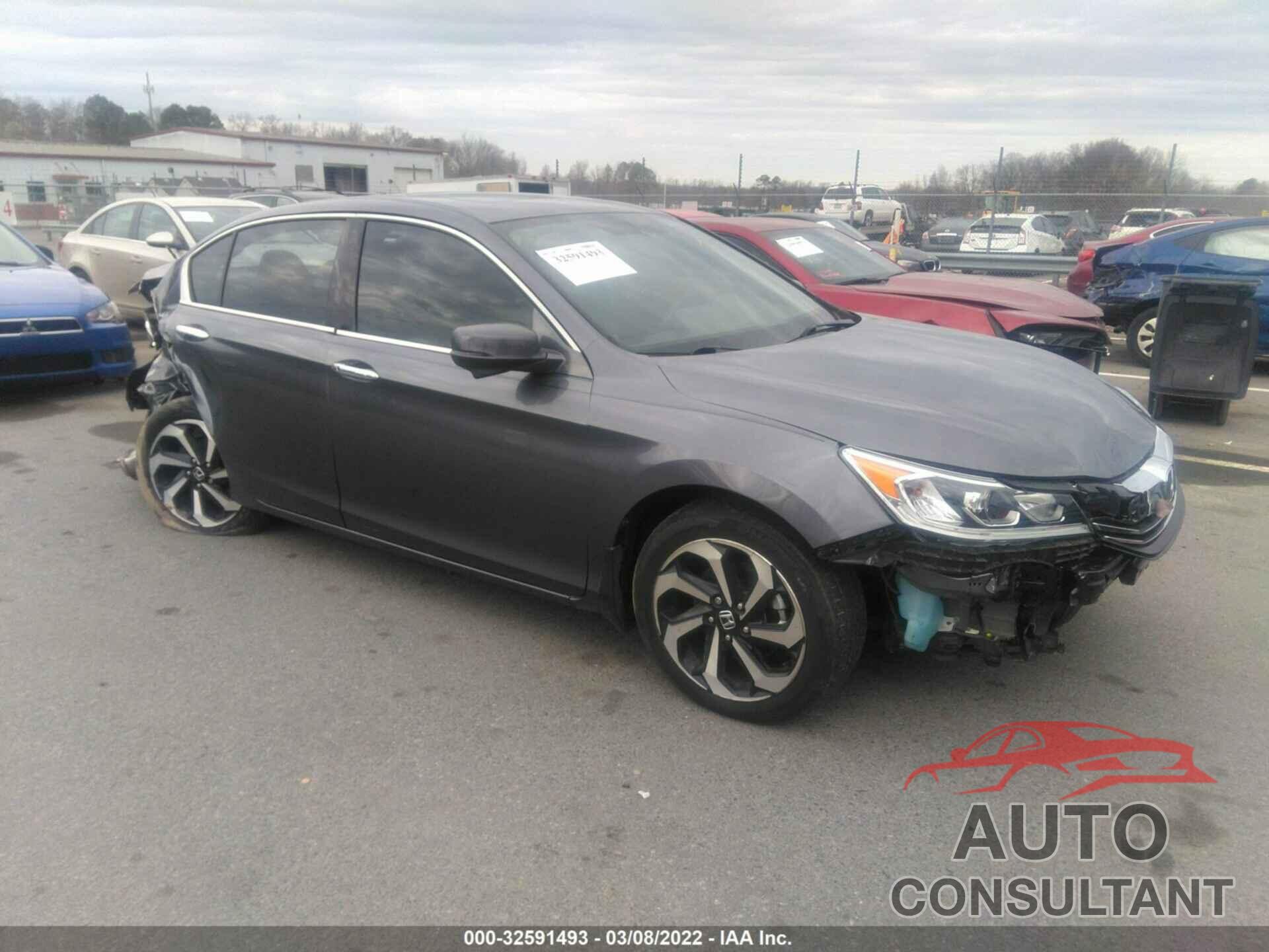 HONDA ACCORD SEDAN 2017 - 1HGCR3F81HA017401