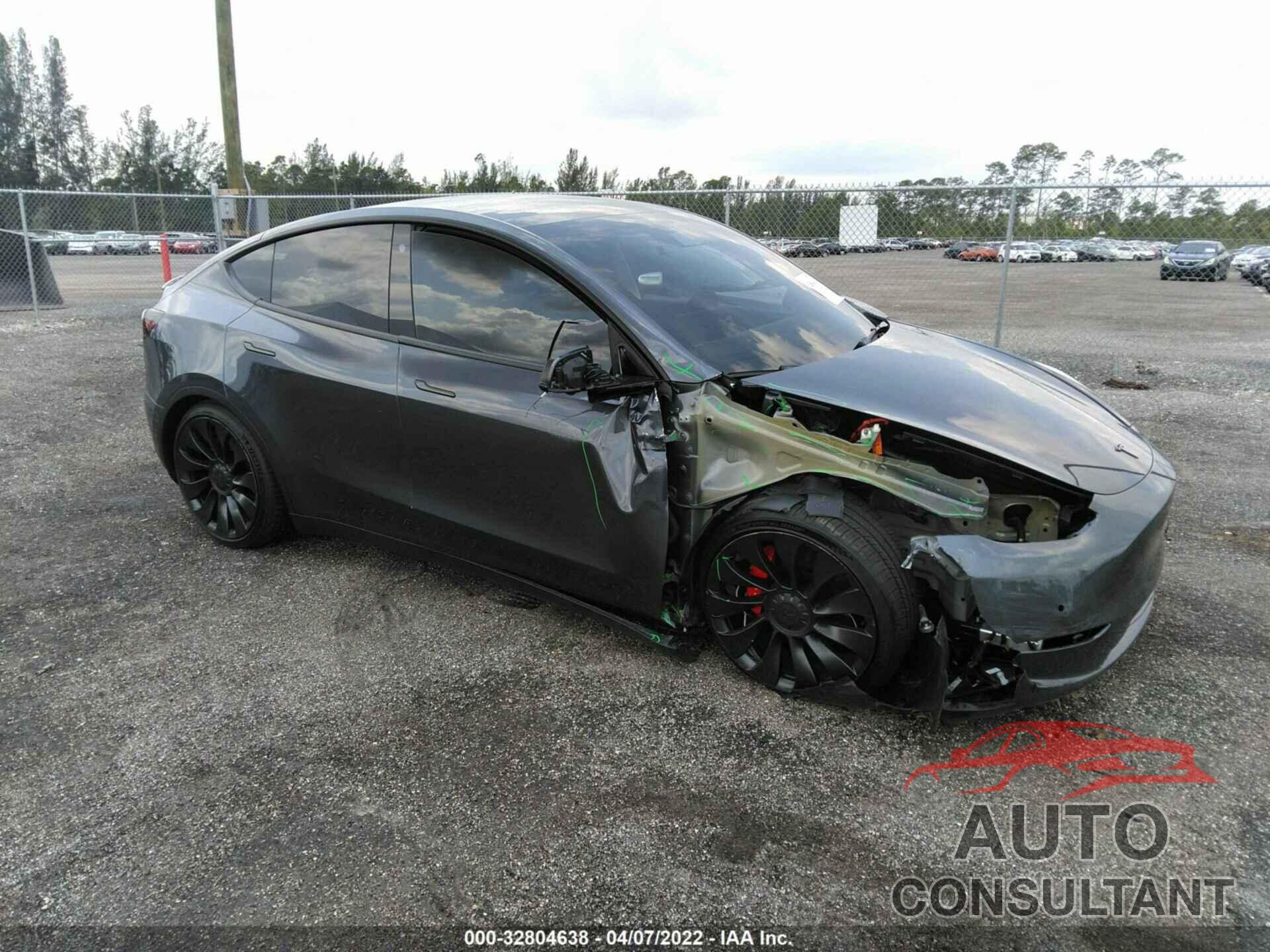 TESLA MODEL Y 2022 - 7SAYGDEF4NF338807