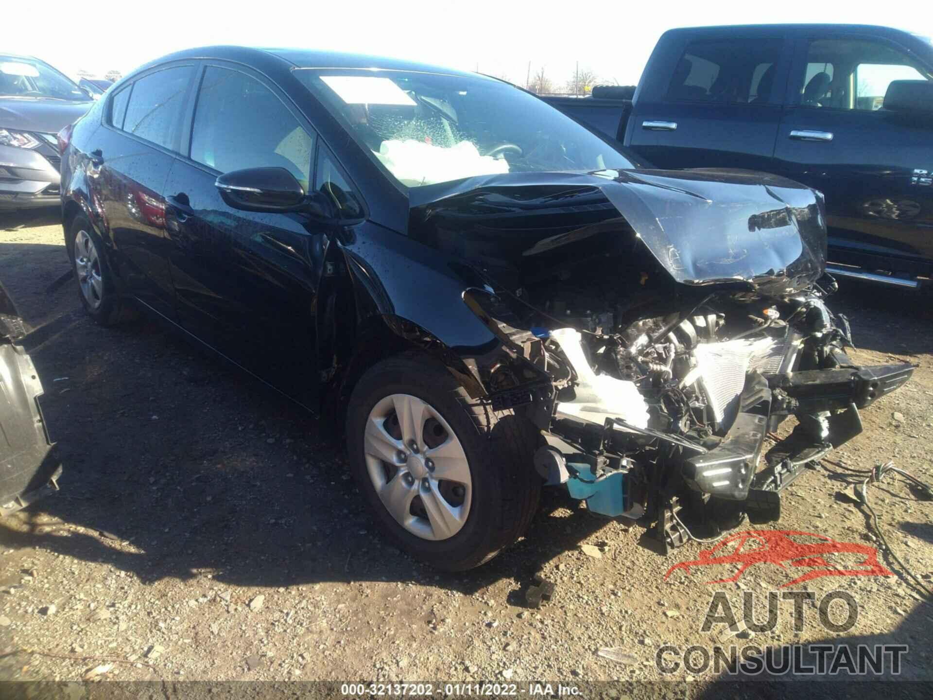 KIA FORTE 2016 - KNAFX4A64G5556662