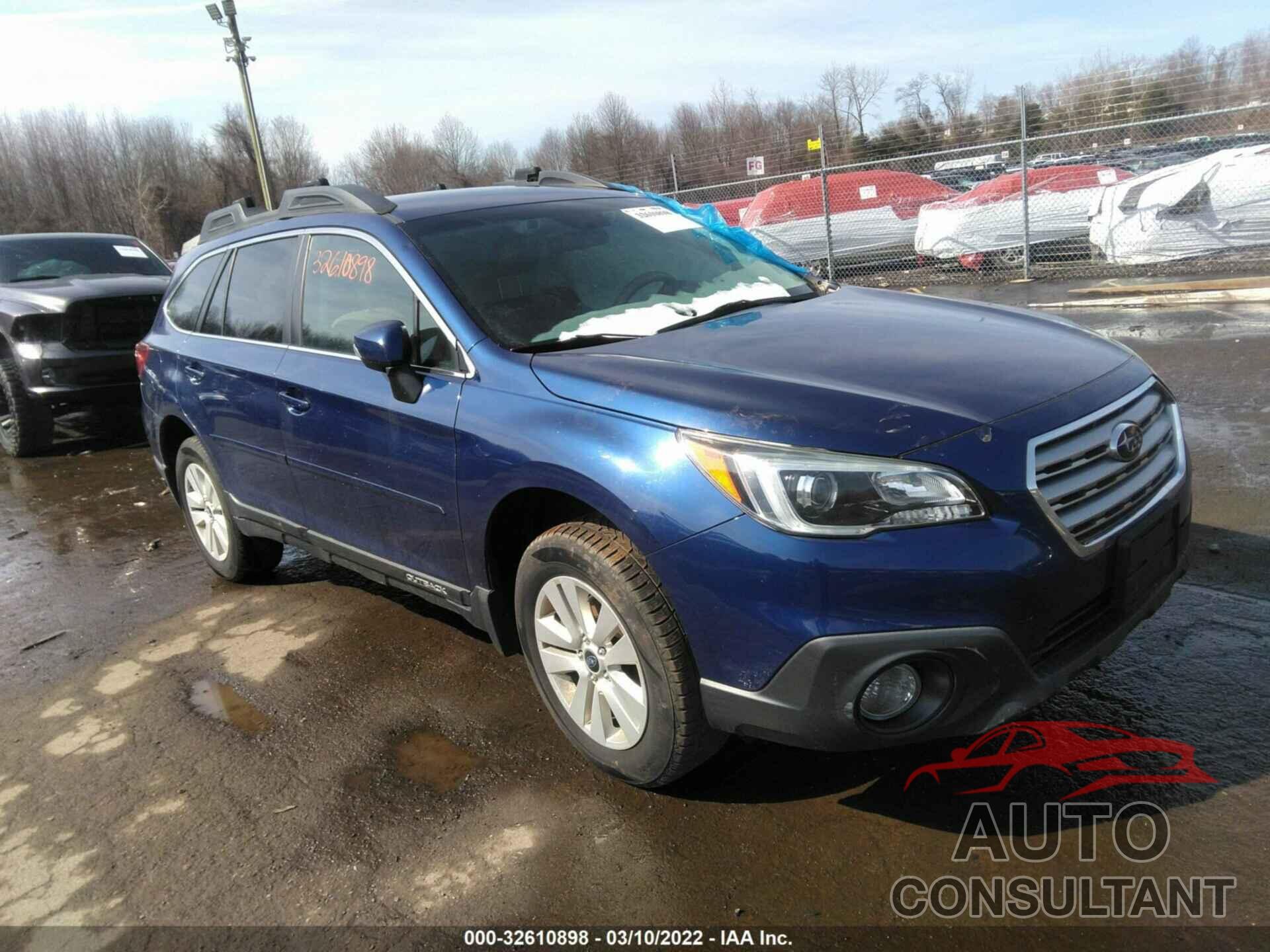 SUBARU OUTBACK 2016 - 4S4BSAFC3G3315650
