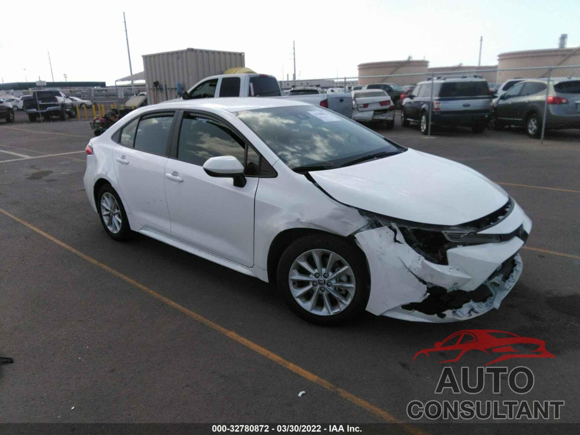 TOYOTA COROLLA 2021 - JTDVPMAE5MJ130729