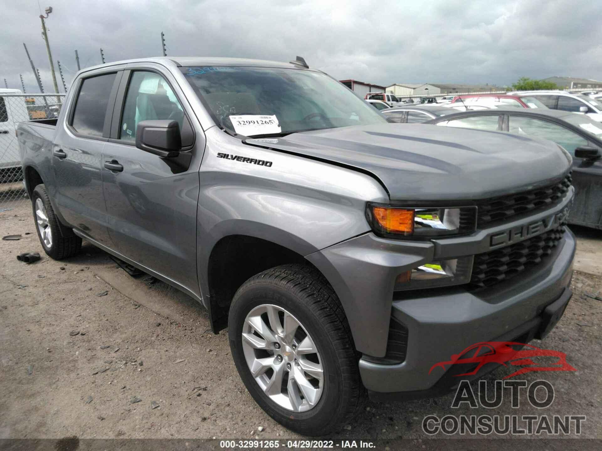 CHEVROLET SILVERADO 1500 2021 - 3GCPWBEK4MG261295