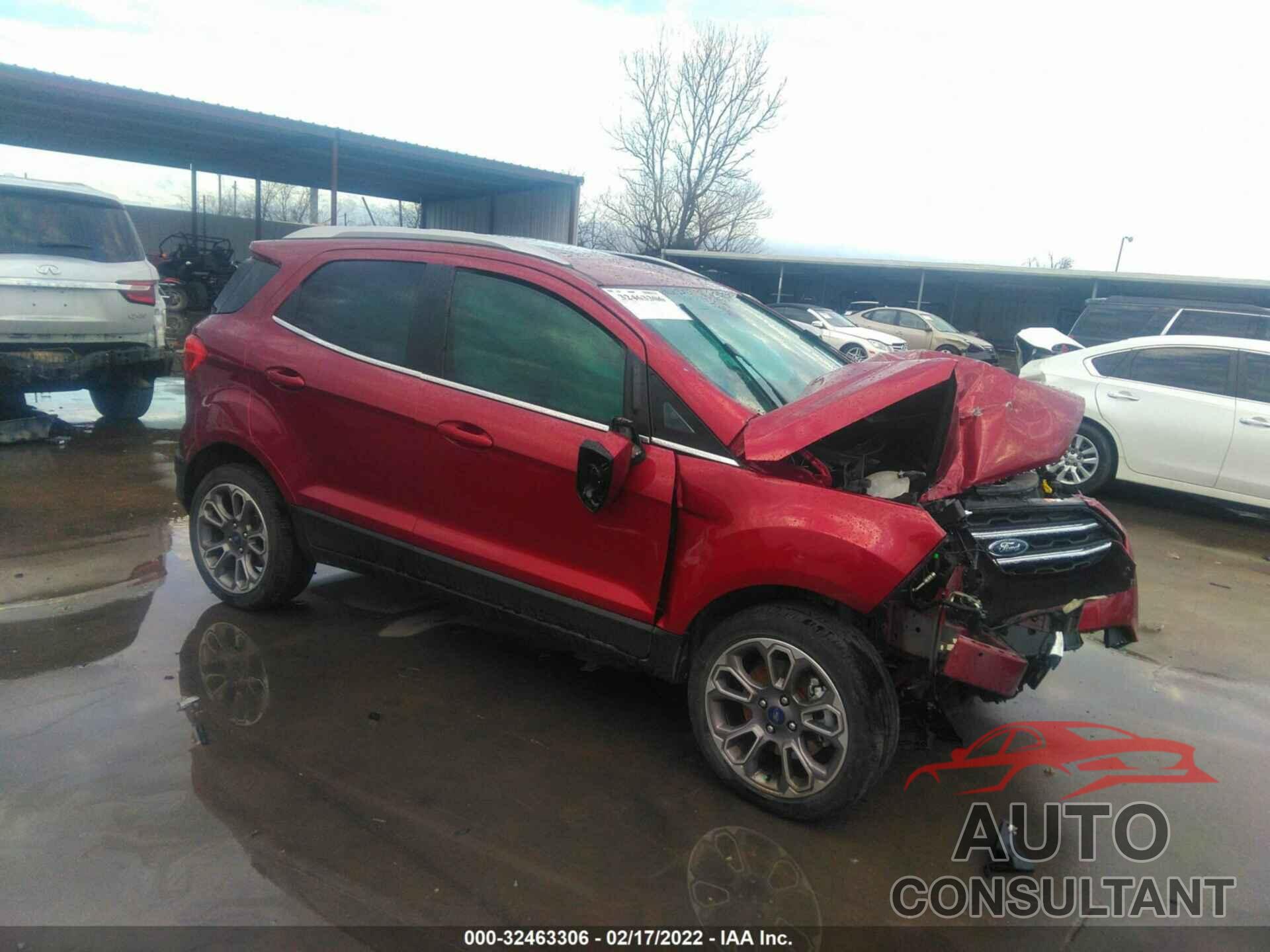 FORD ECOSPORT 2020 - MAJ3S2KE9LC326979