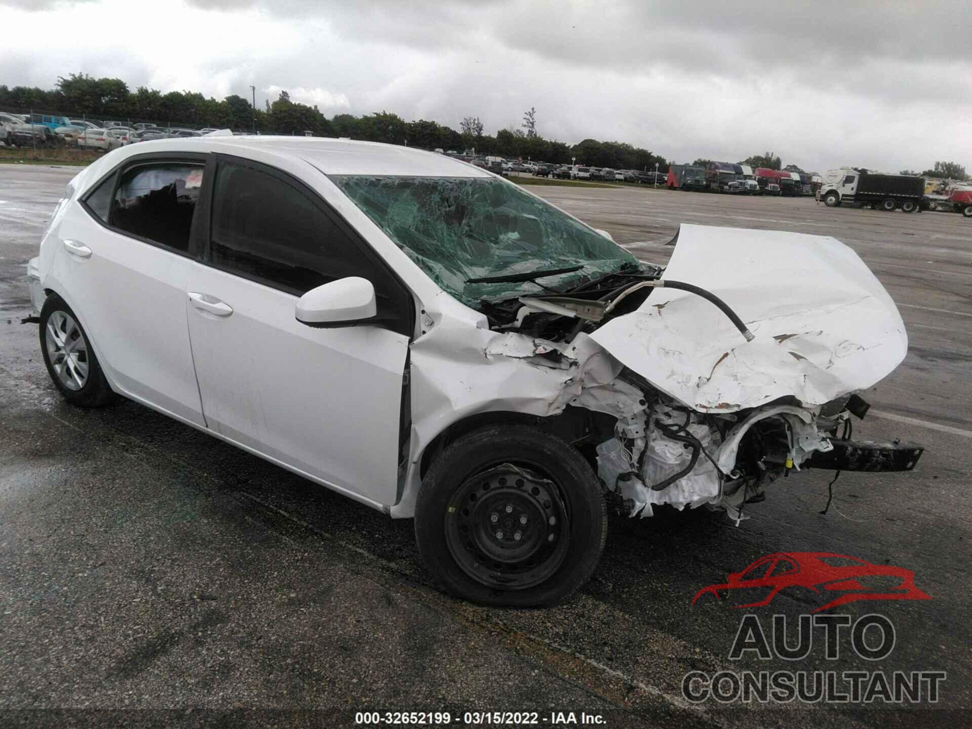 TOYOTA COROLLA 2019 - 5YFBURHE0KP927543
