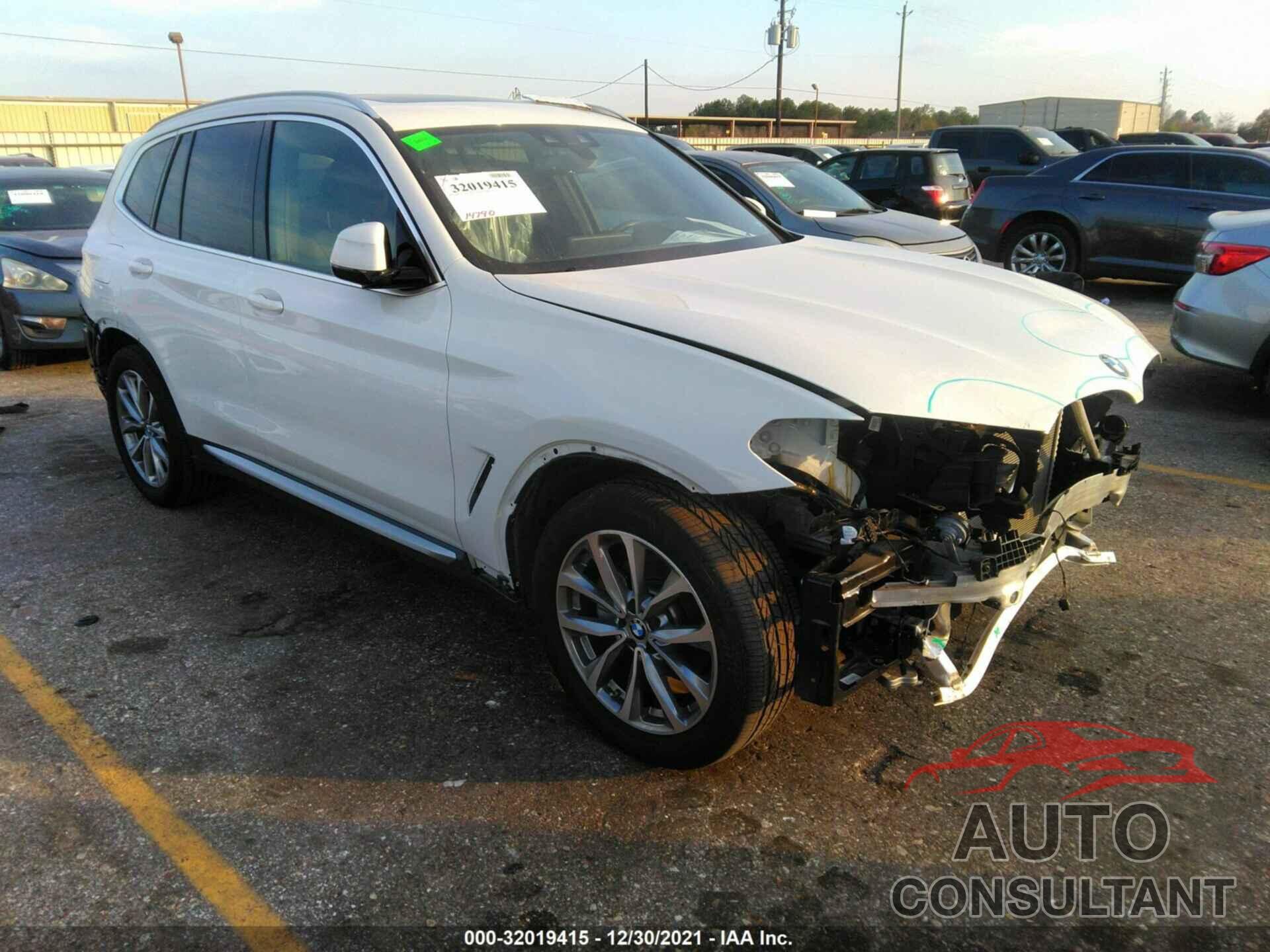 BMW X3 2019 - 5UXTR9C54KLP91891