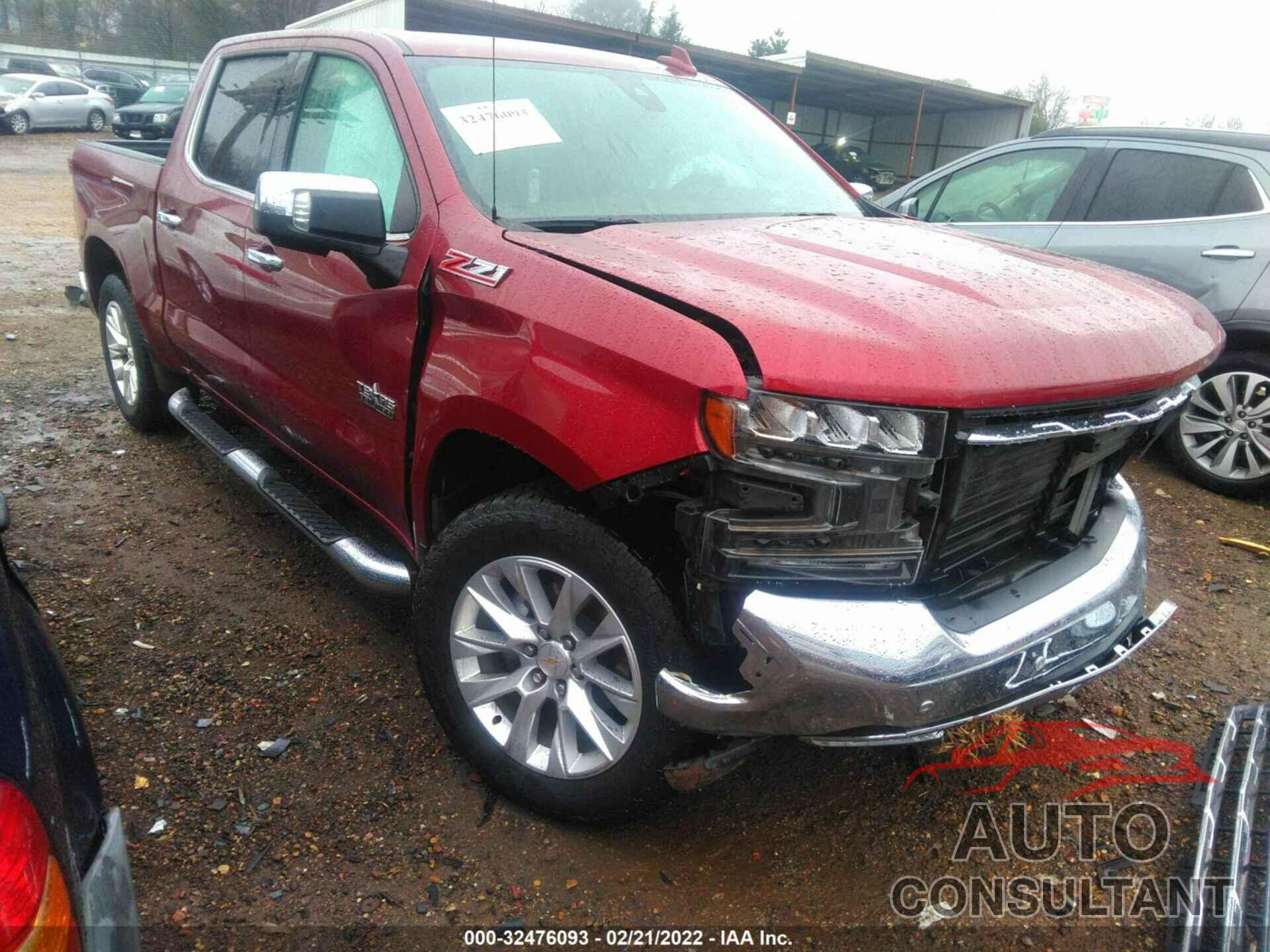CHEVROLET SILVERADO 1500 2019 - 1GCUYGED3KZ107105