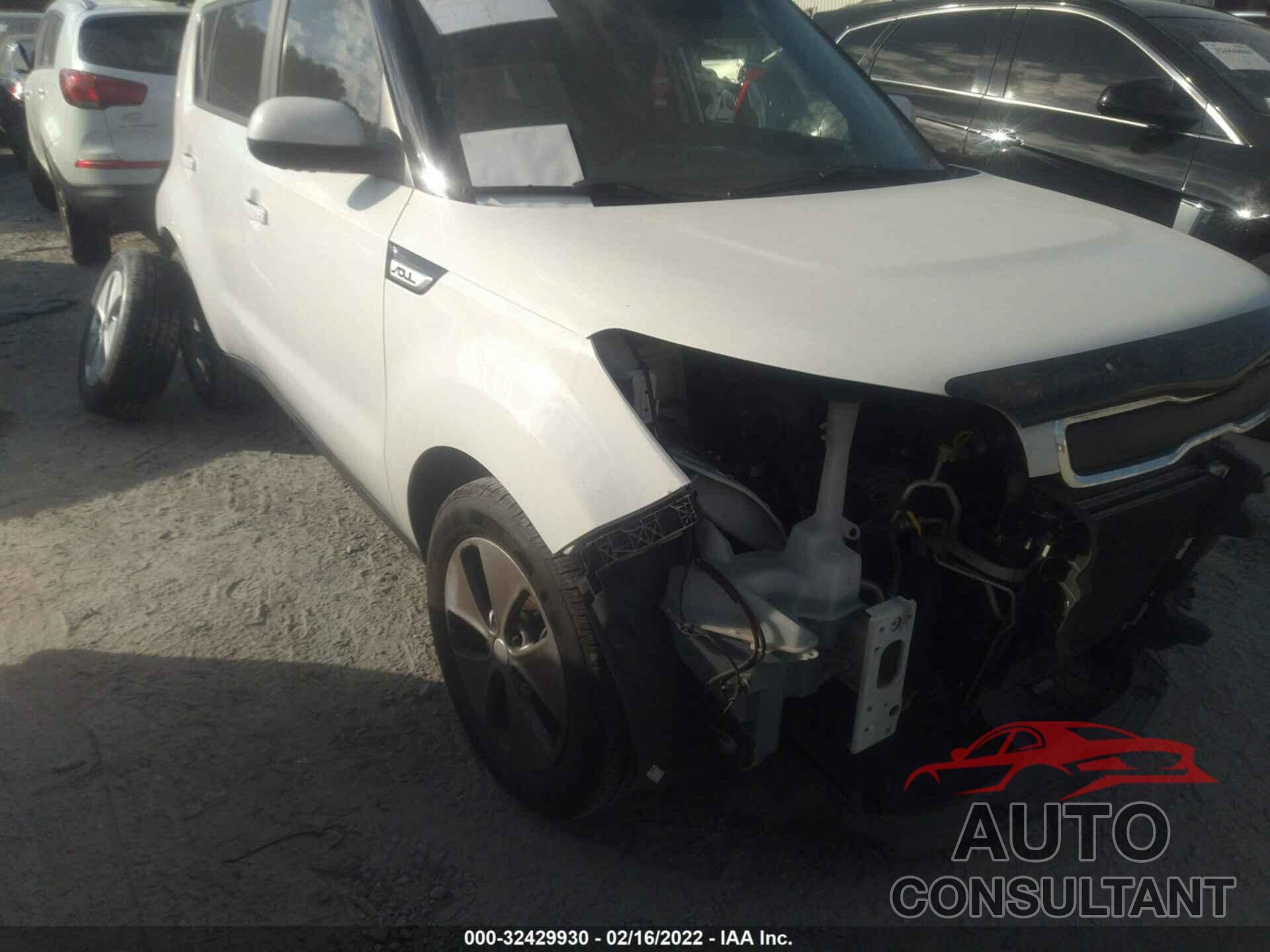 KIA SOUL 2016 - KNDJN2A23G7281987