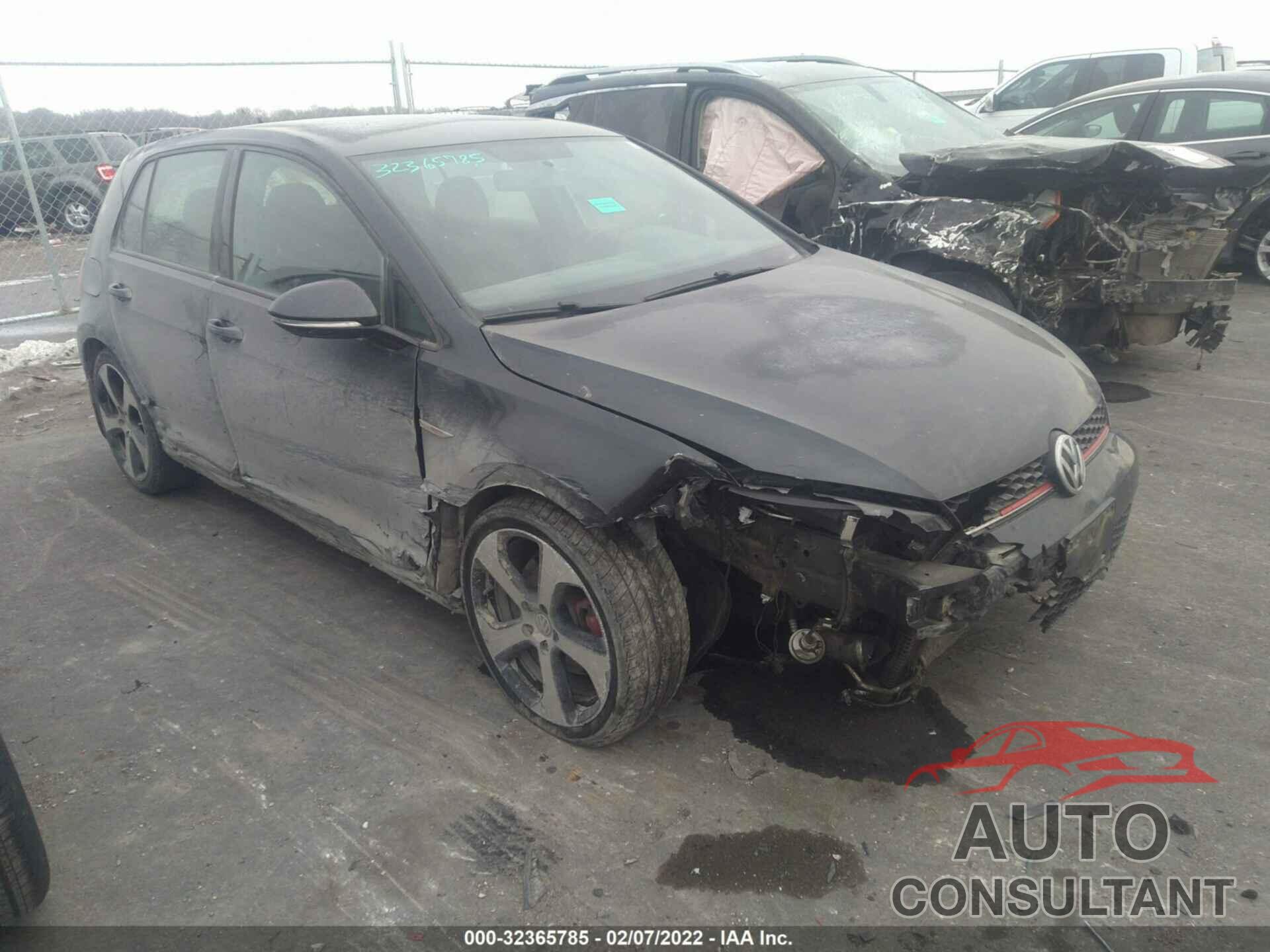 VOLKSWAGEN GOLF GTI 2016 - 3VW4T7AU6GM039991