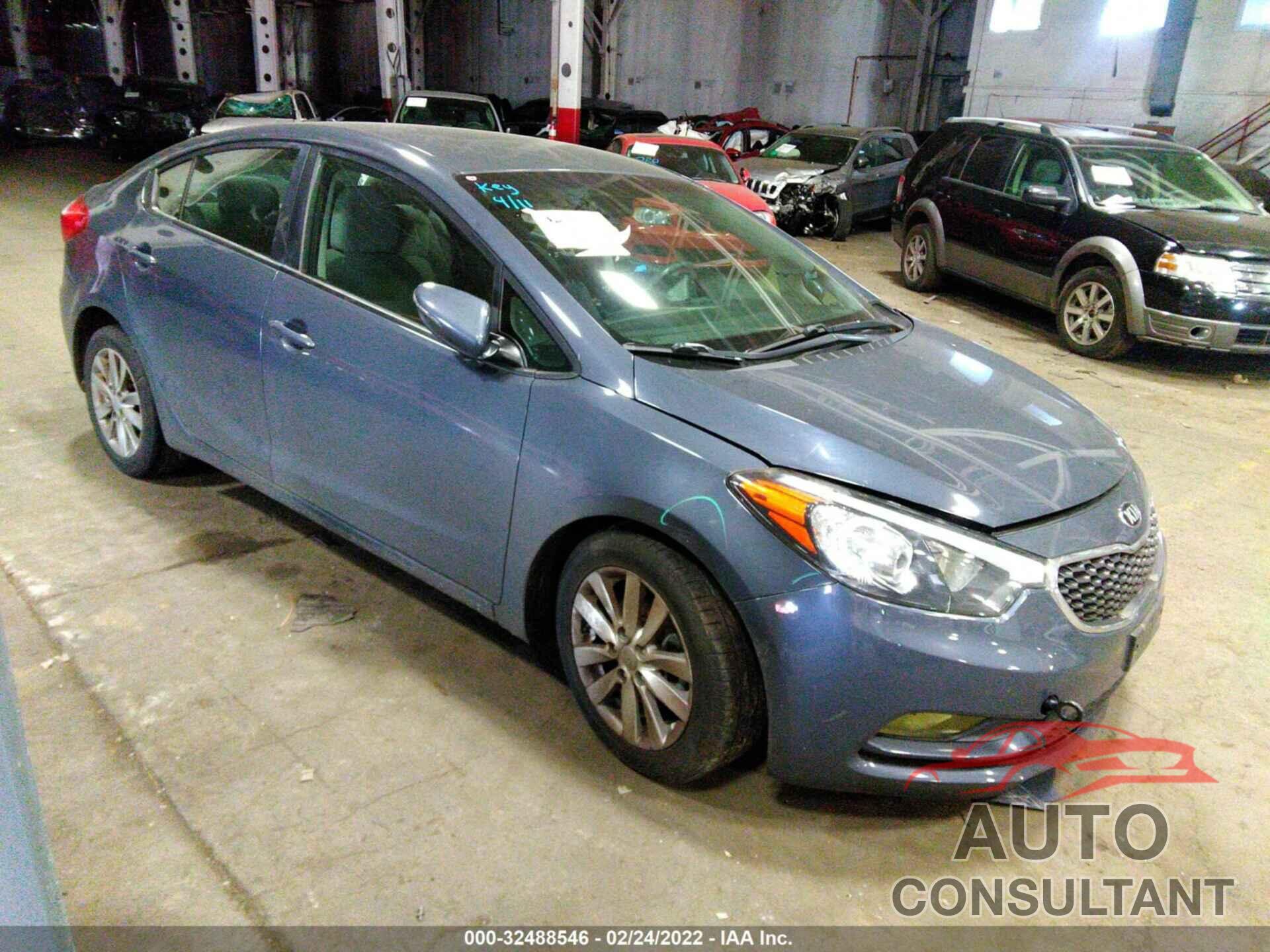 KIA FORTE 2016 - KNAFX4A69G5455942