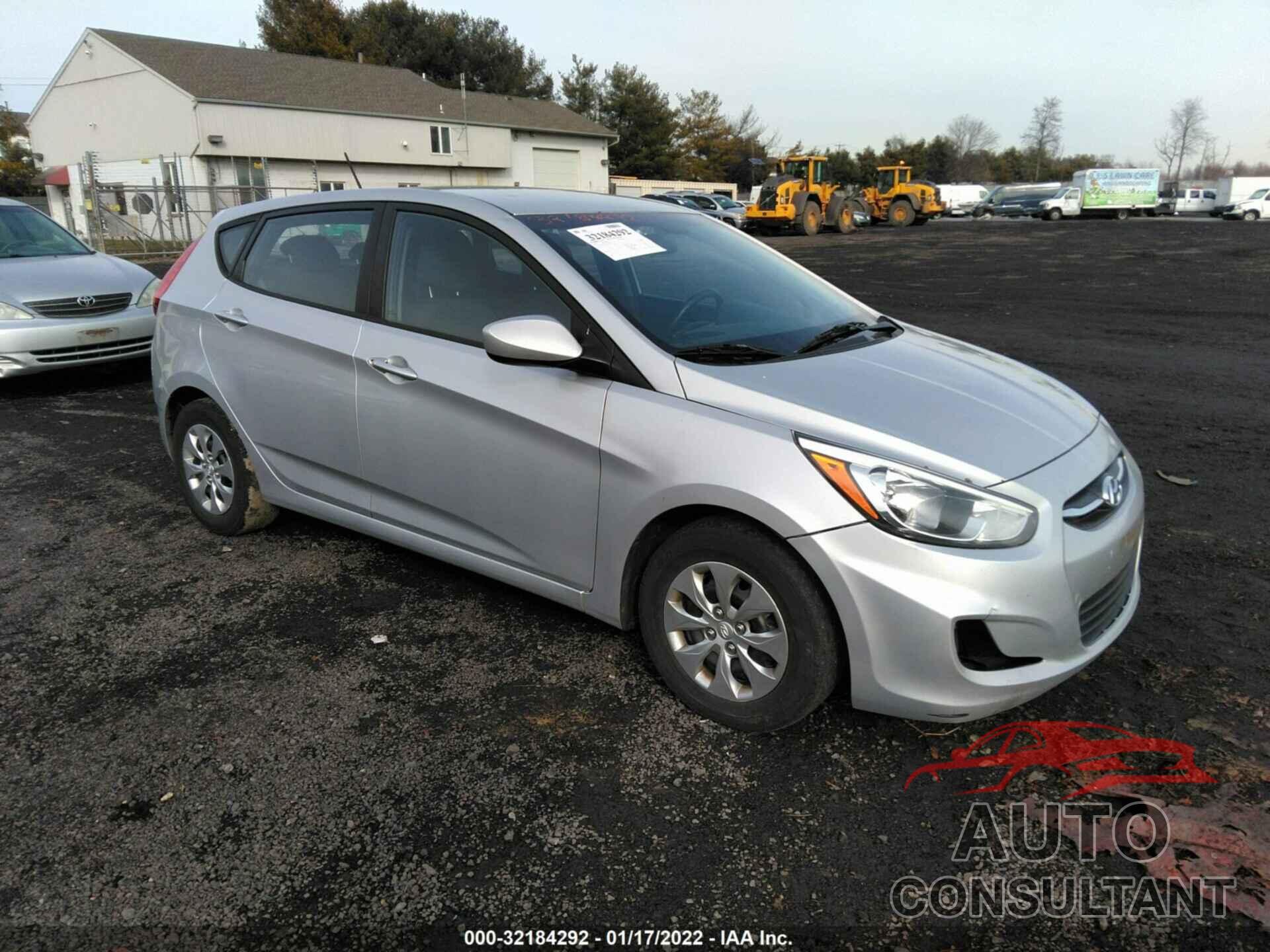 HYUNDAI ACCENT 2015 - KM8J3CALXMU400891