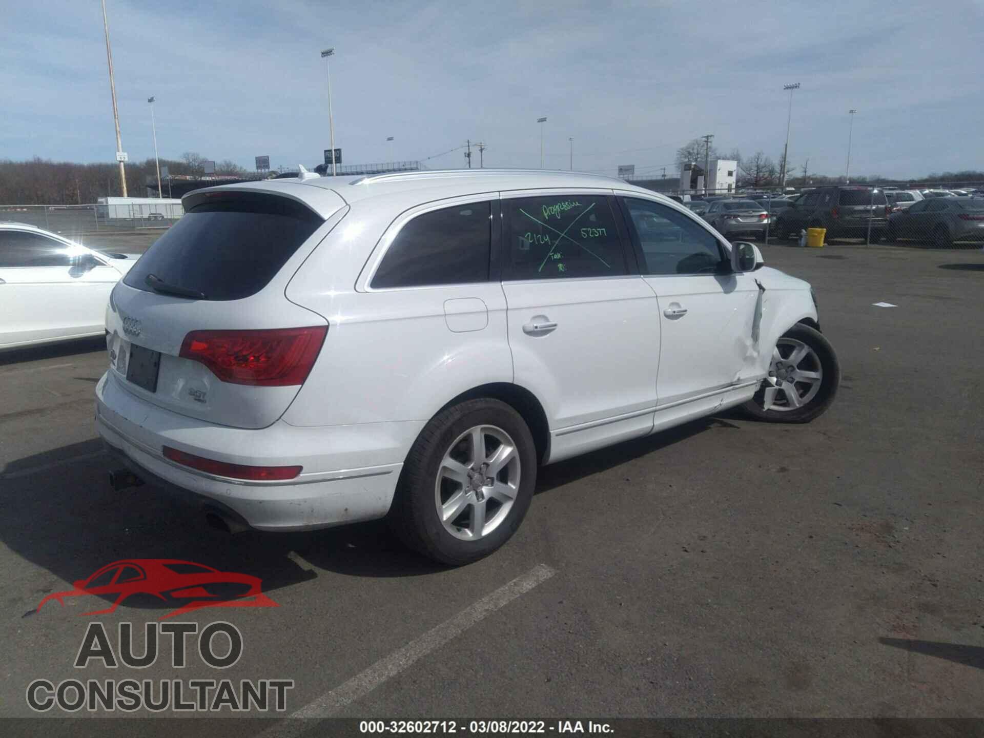AUDI Q7 2015 - KNDPMCAC2H7237539