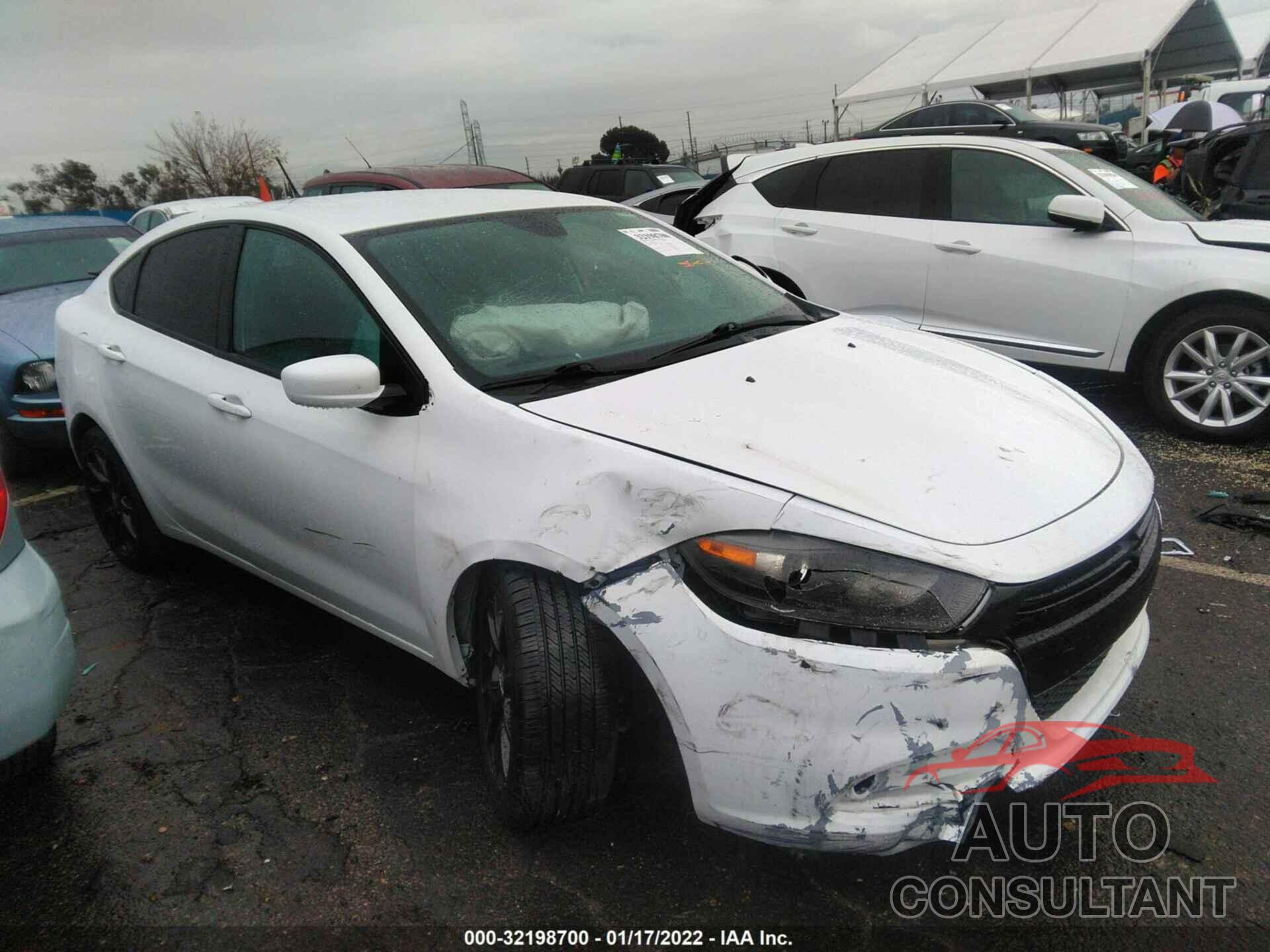 DODGE DART 2016 - 1C3CDFAA0GD533341