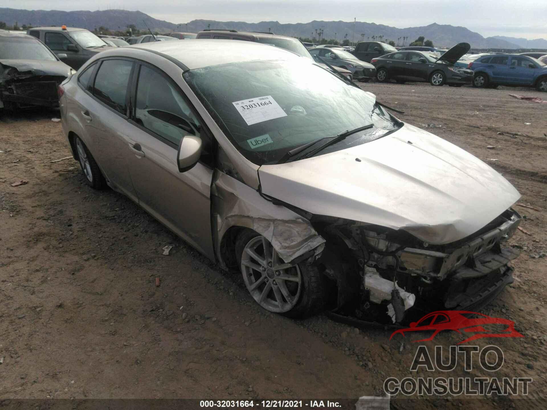 FORD FOCUS 2018 - 1FADP3F24JL272838