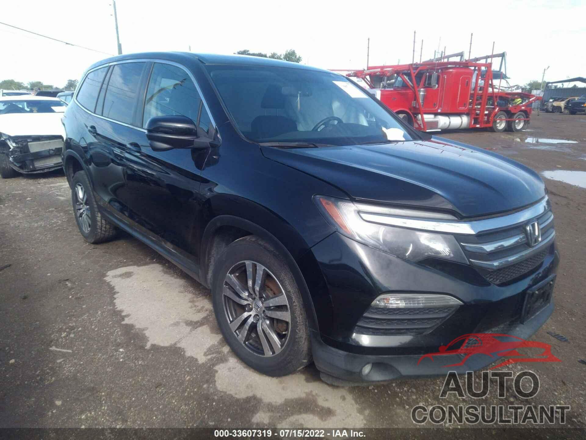 HONDA PILOT 2016 - 5FNYF6H52GB089408