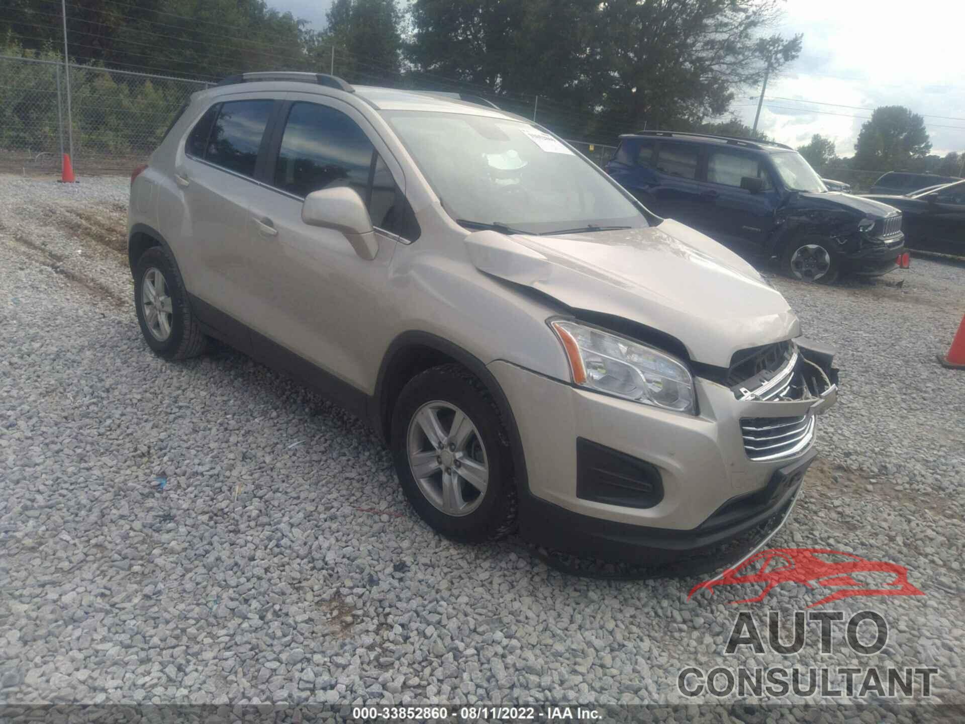 CHEVROLET TRAX 2016 - 3GNCJLSB7GL266307