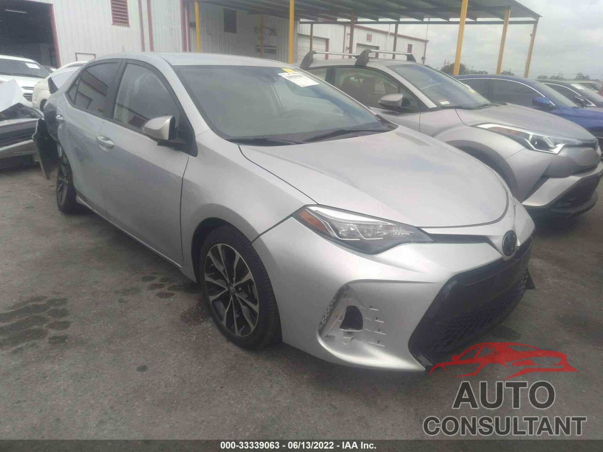 TOYOTA COROLLA 2019 - 2T1BURHE4KC140403