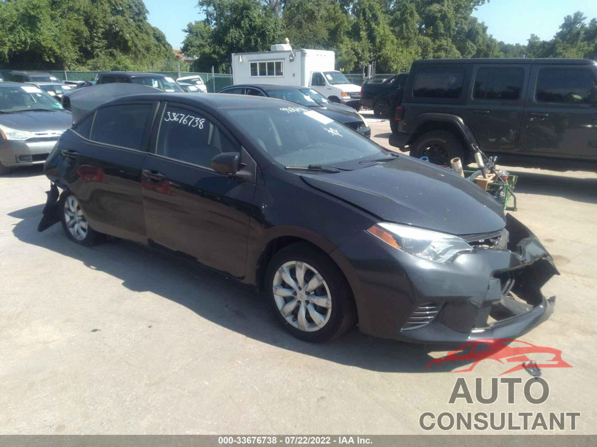 TOYOTA COROLLA 2016 - 2T1BURHE9GC487460