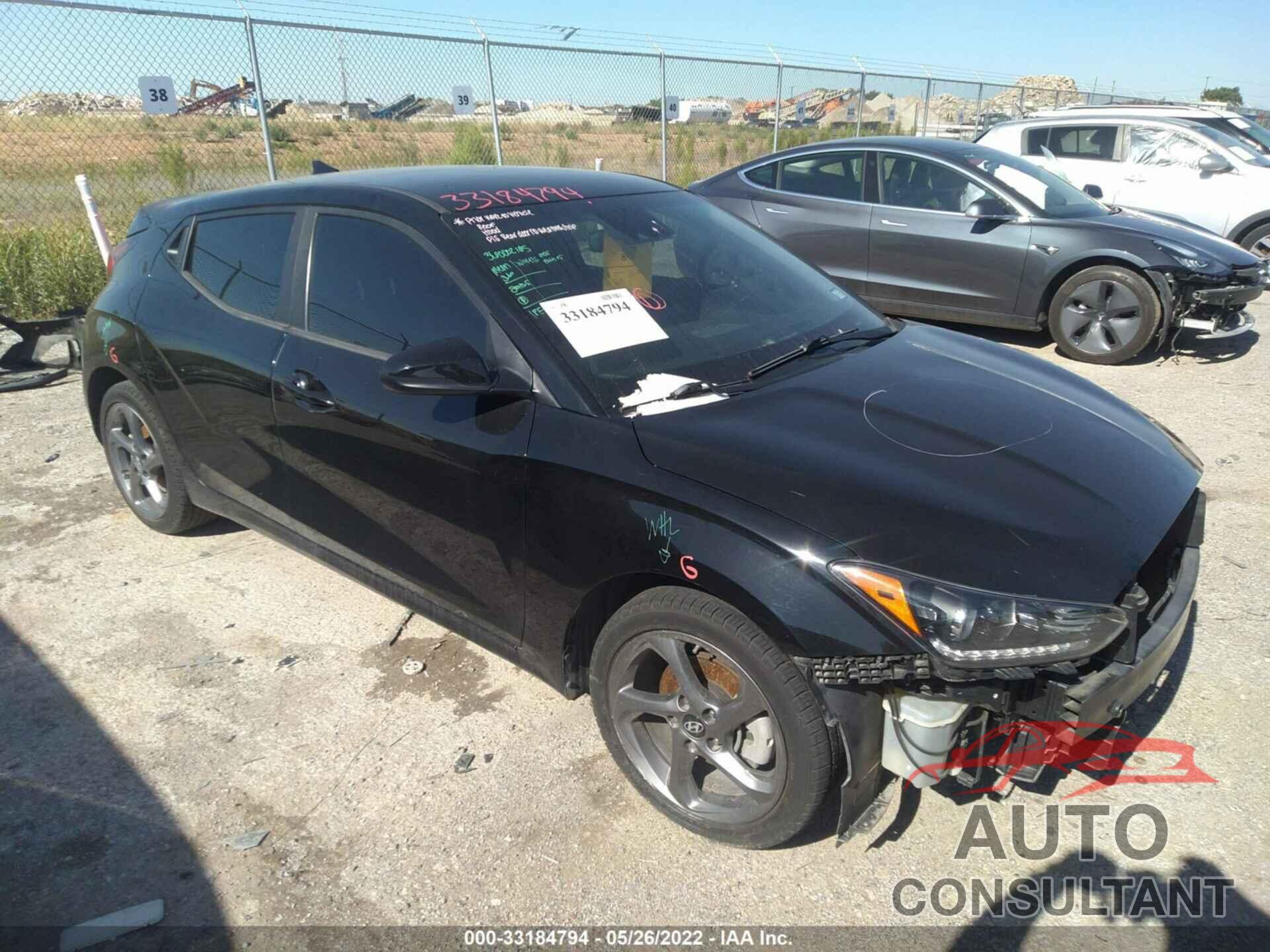 HYUNDAI VELOSTER 2019 - KMHTG6AF4KU006244