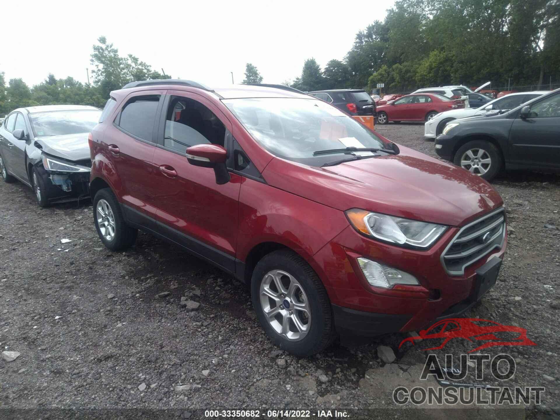 FORD ECOSPORT 2018 - MAJ3P1TE3JC202343