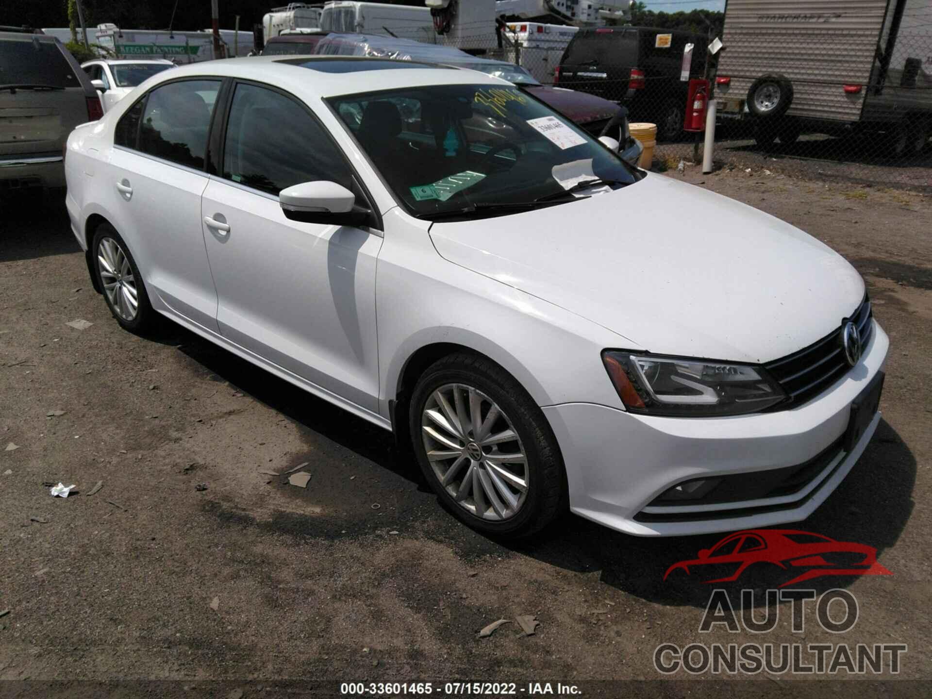 VOLKSWAGEN JETTA SEDAN 2016 - 3VWL17AJ4GM368910