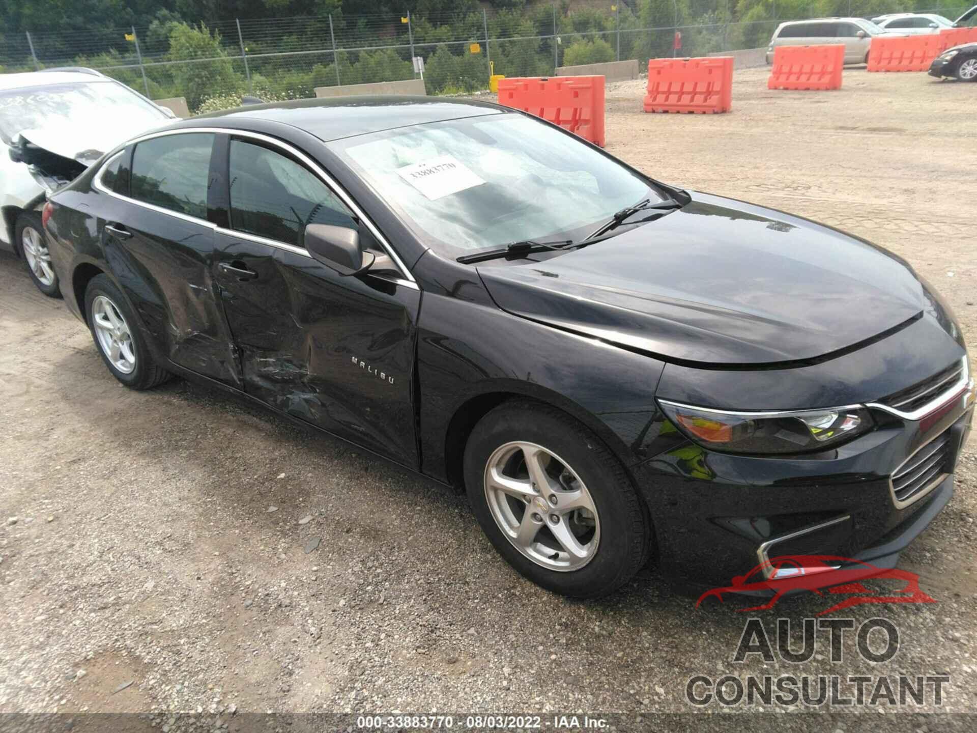 CHEVROLET MALIBU 2018 - 1G1ZB5ST5JF106439