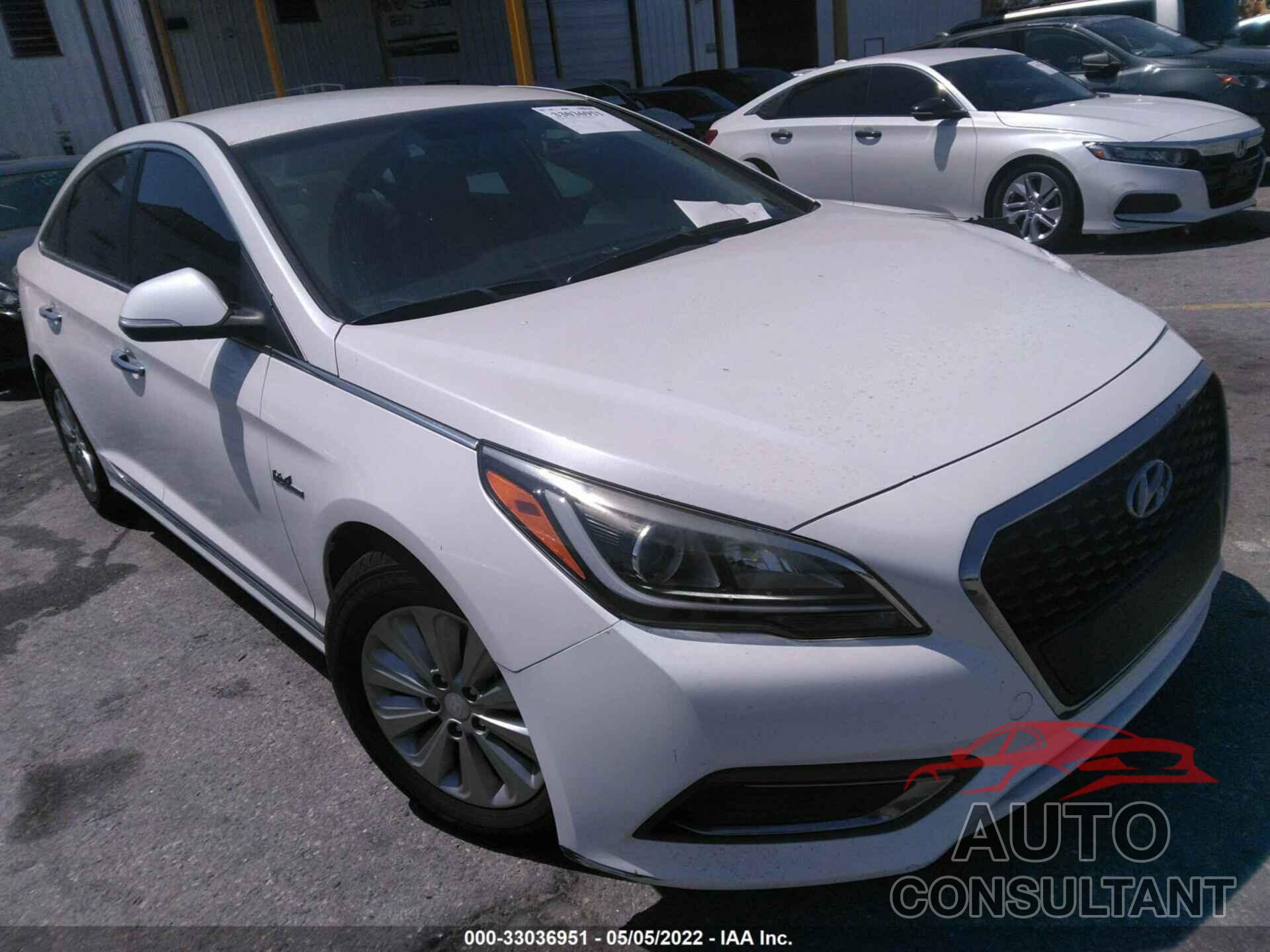 HYUNDAI SONATA HYBRID 2016 - KMHE24L15GA014259