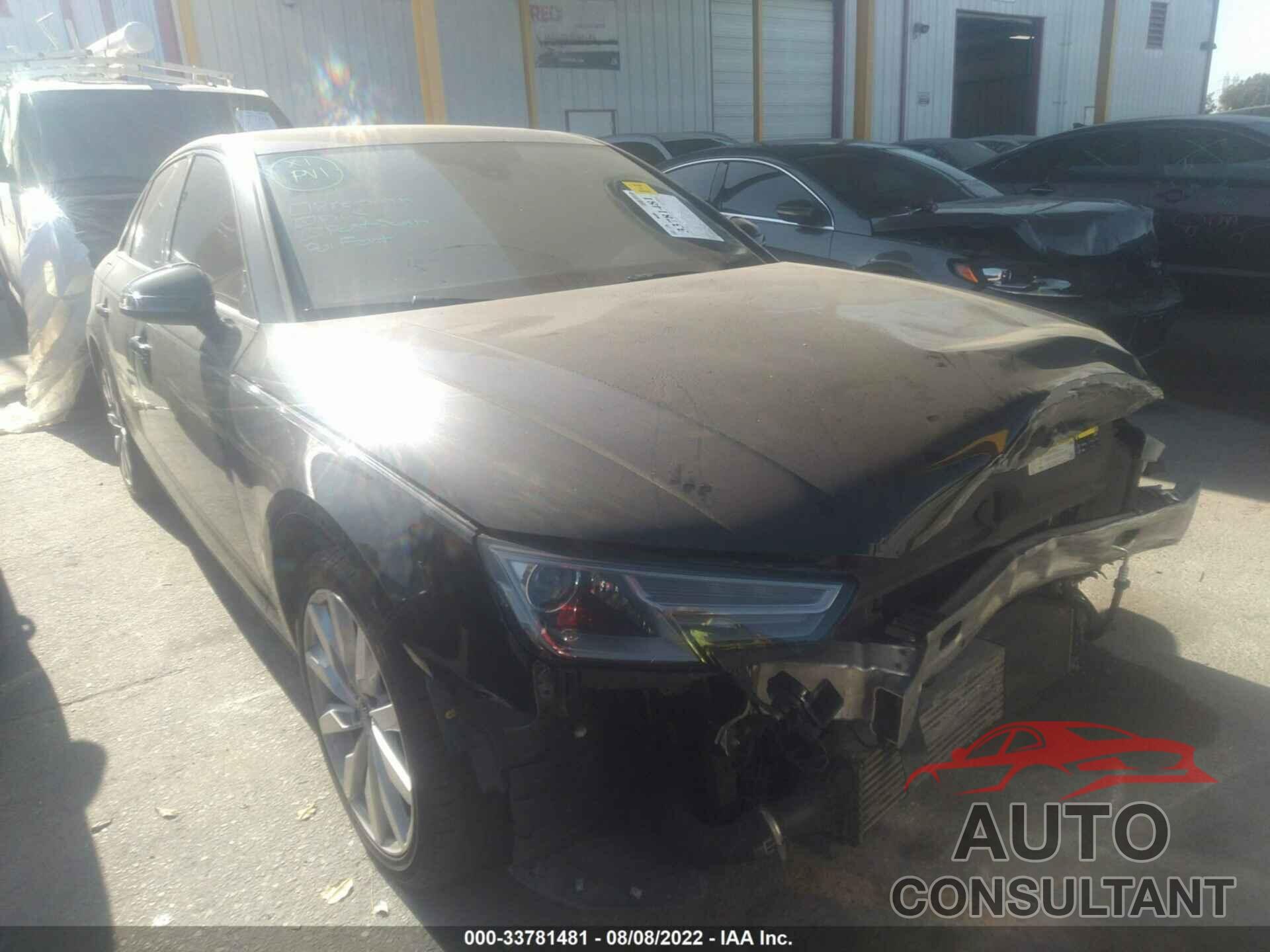 AUDI A4 2017 - WAUGNAF43HN020934