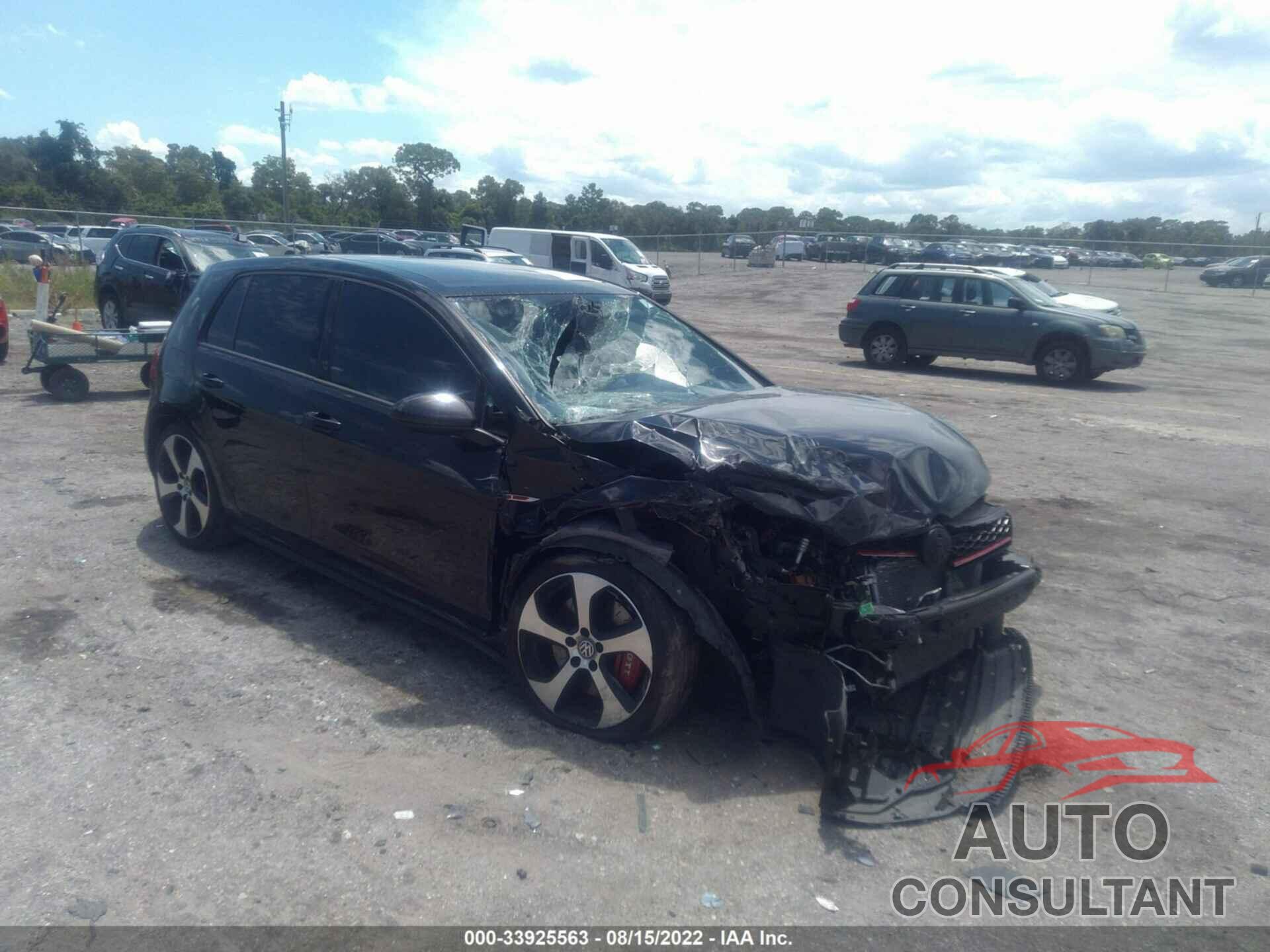 VOLKSWAGEN GOLF GTI 2017 - 3VW547AU7HM002385