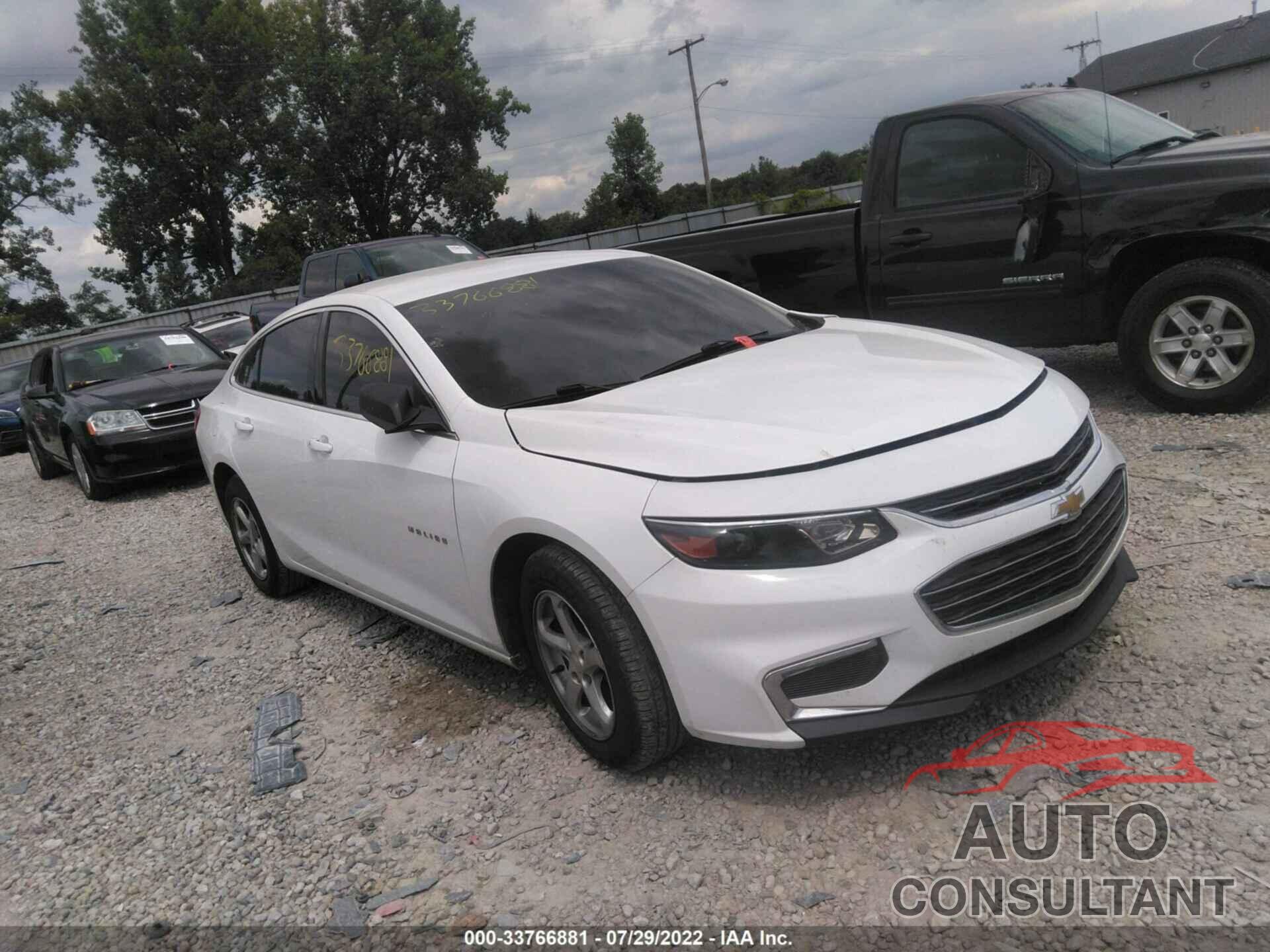 CHEVROLET MALIBU 2016 - 1G1ZB5ST7GF308644