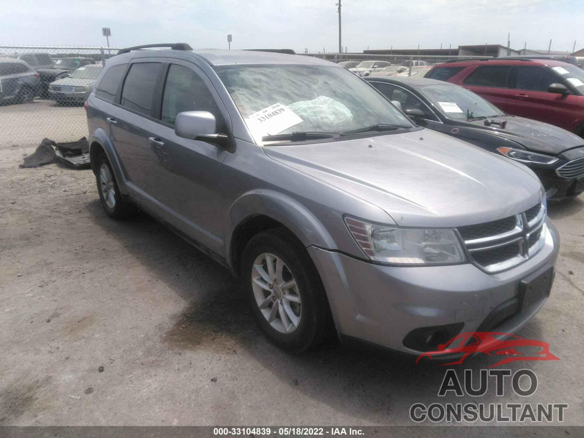 DODGE JOURNEY 2017 - 3C4PDCBG5HT509921