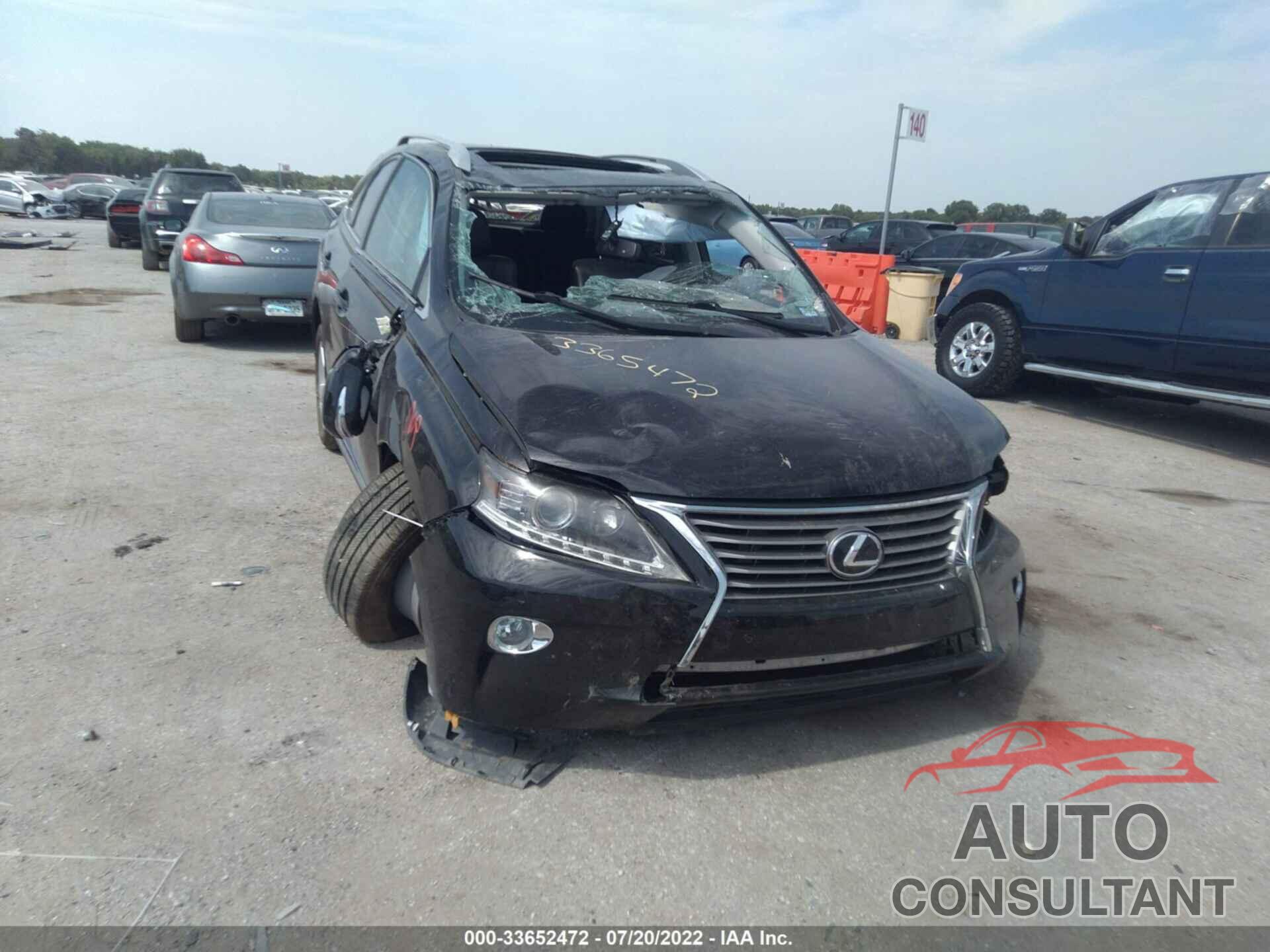 LEXUS RX 350 2014 - 2T2BK1BAXEC246268
