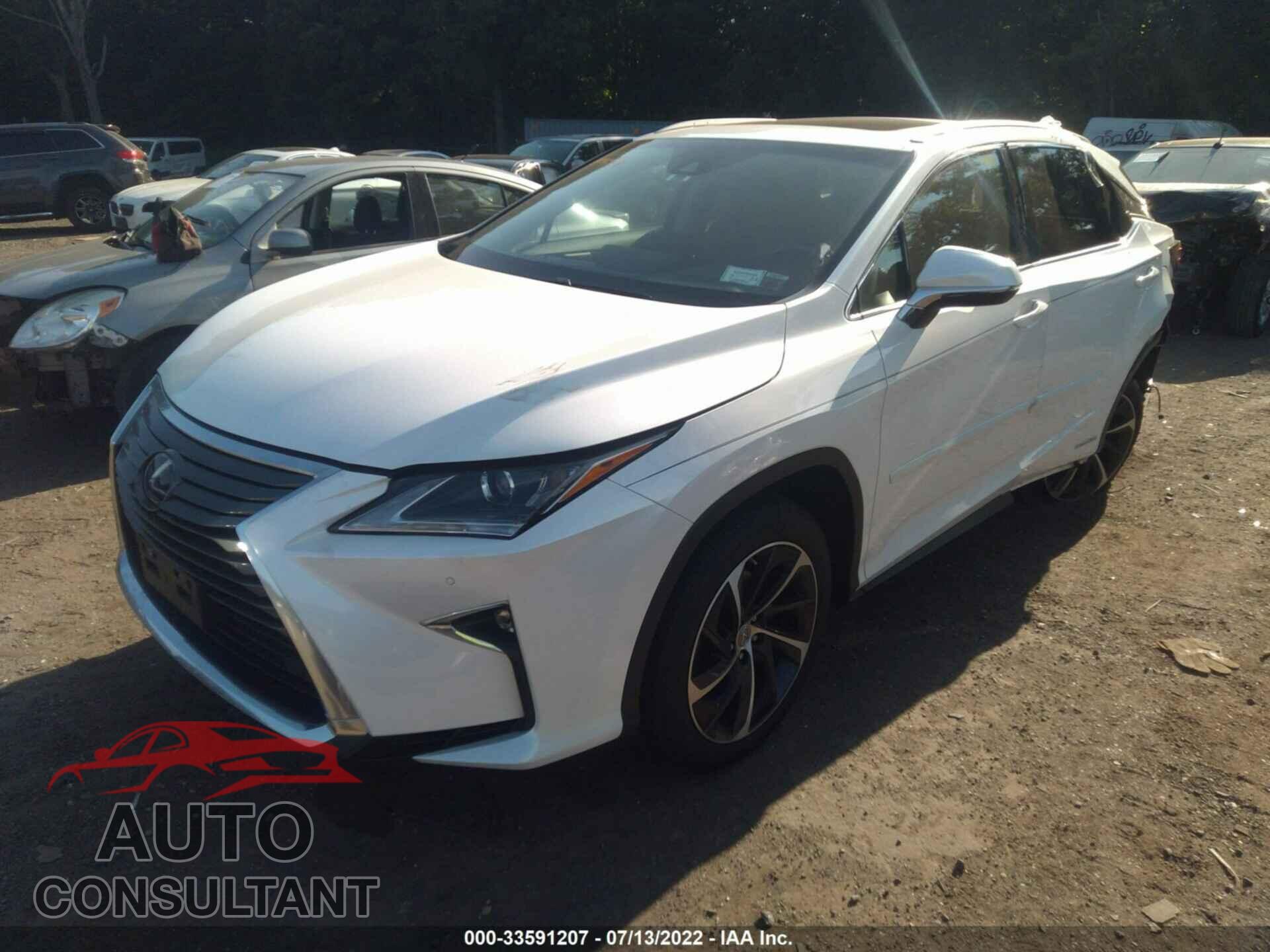 LEXUS RX 2017 - 2T2BGMCA4HC011774