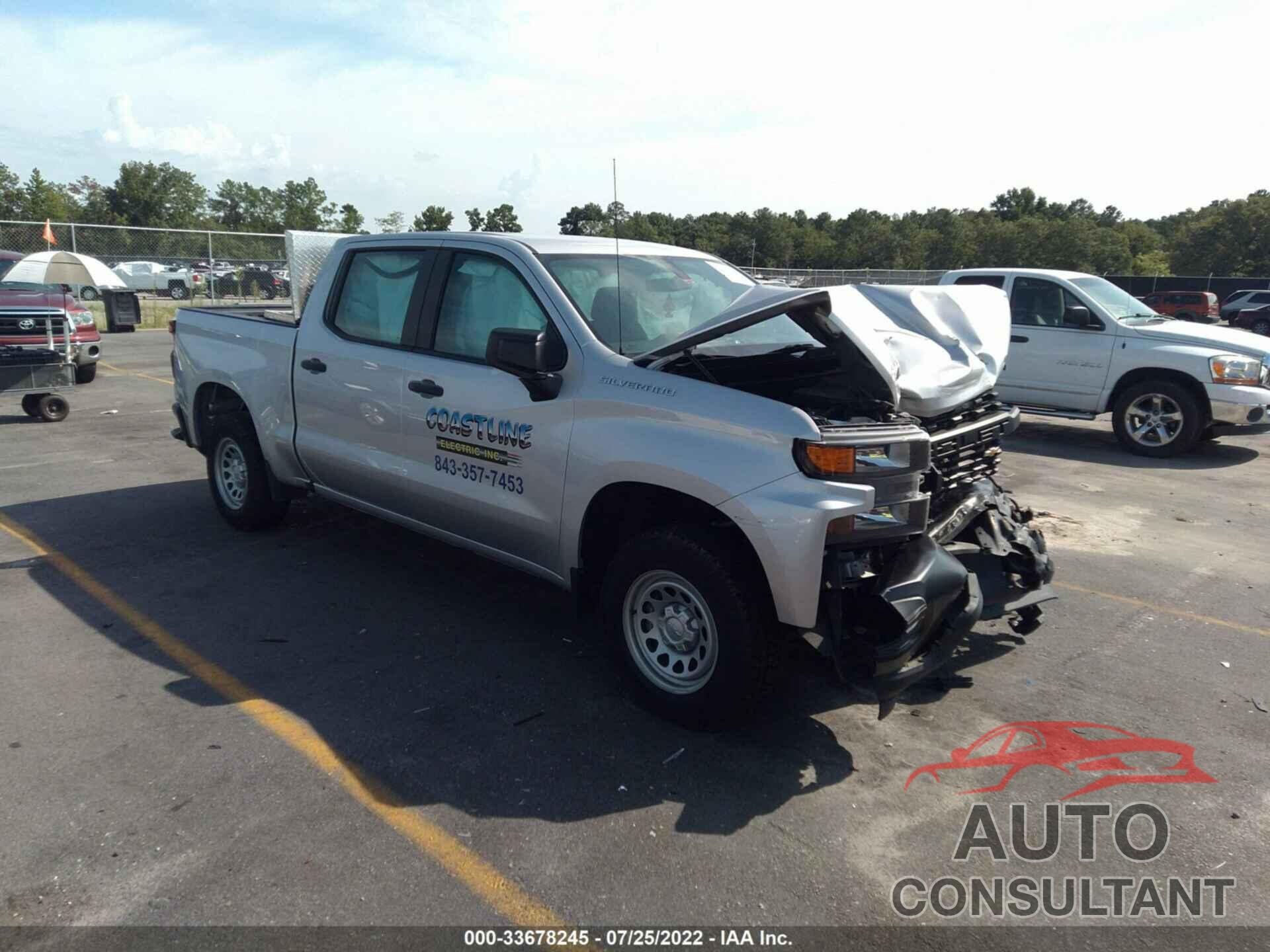 CHEVROLET SILVERADO 1500 2019 - 3GCPWAEH4KG188764