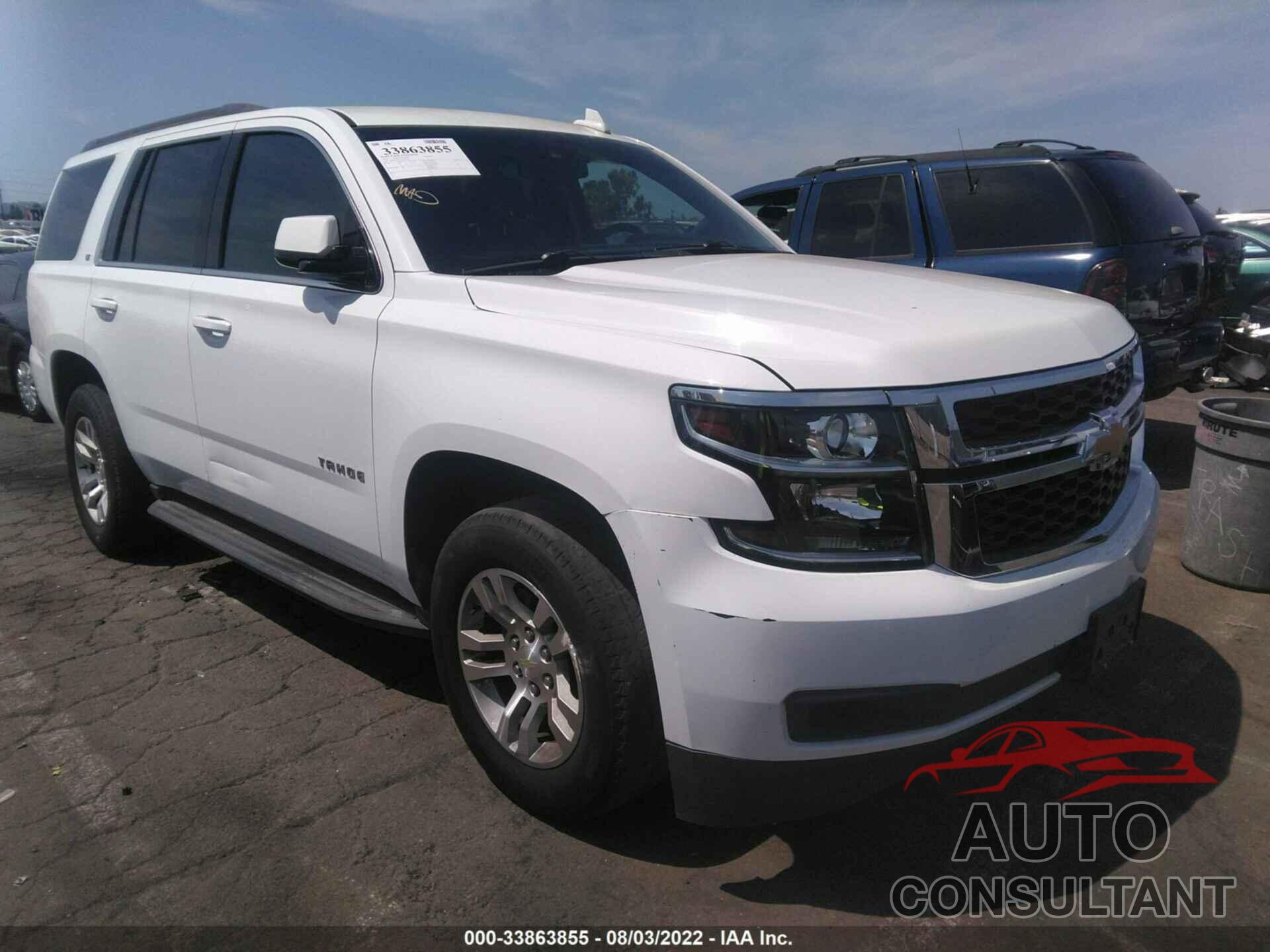 CHEVROLET TAHOE 2016 - 1GNSCBKC2GR225536