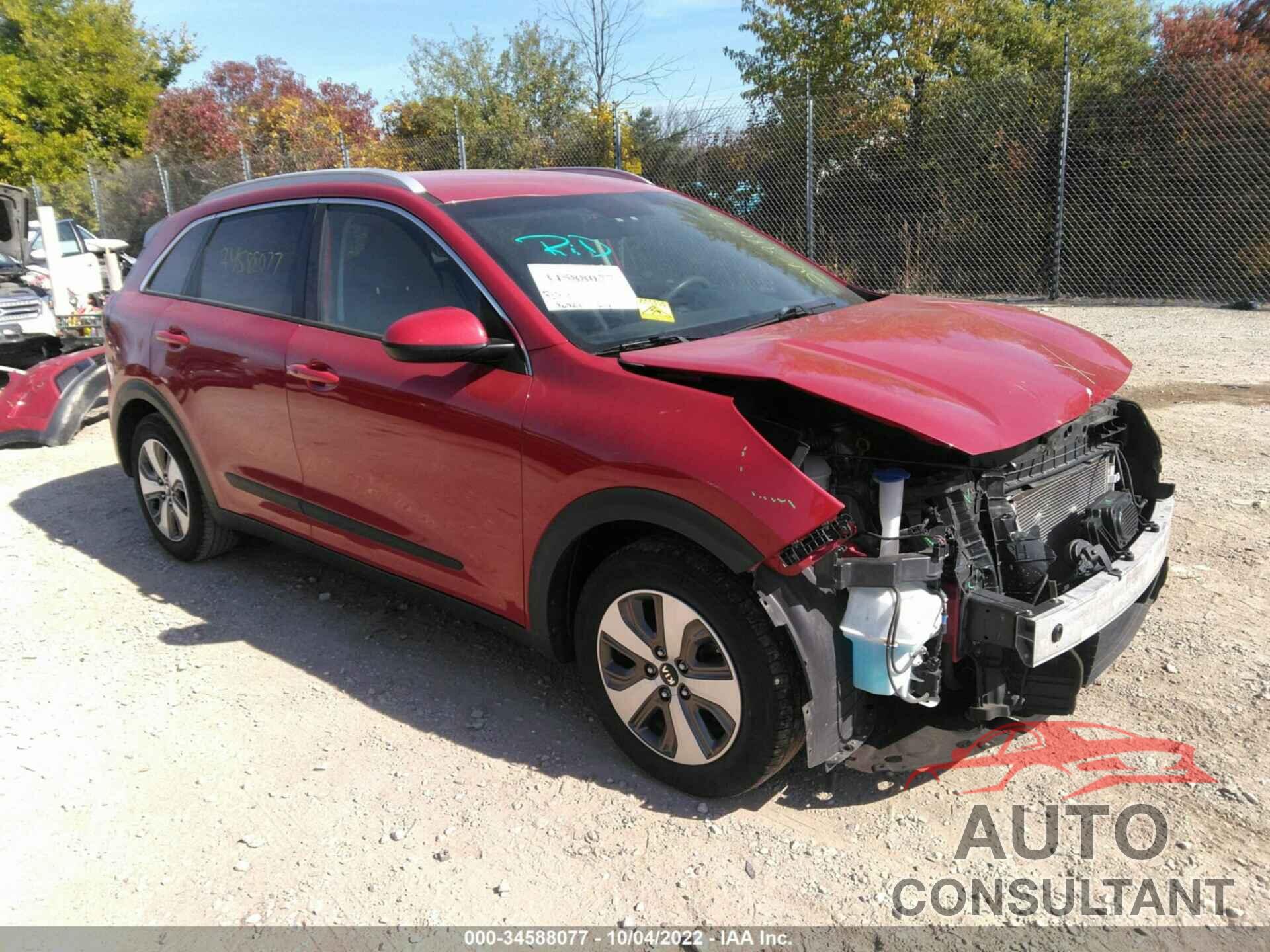 KIA NIRO 2018 - KNDCB3LC7J5151727