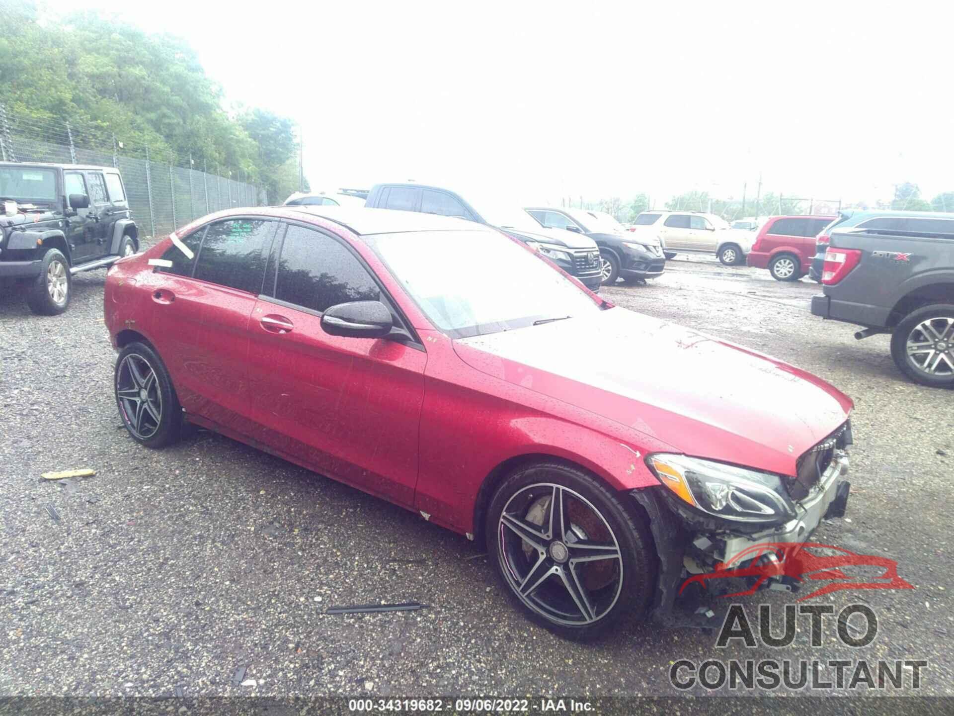 MERCEDES-BENZ C-CLASS 2016 - 55SWF4KBXGU161447