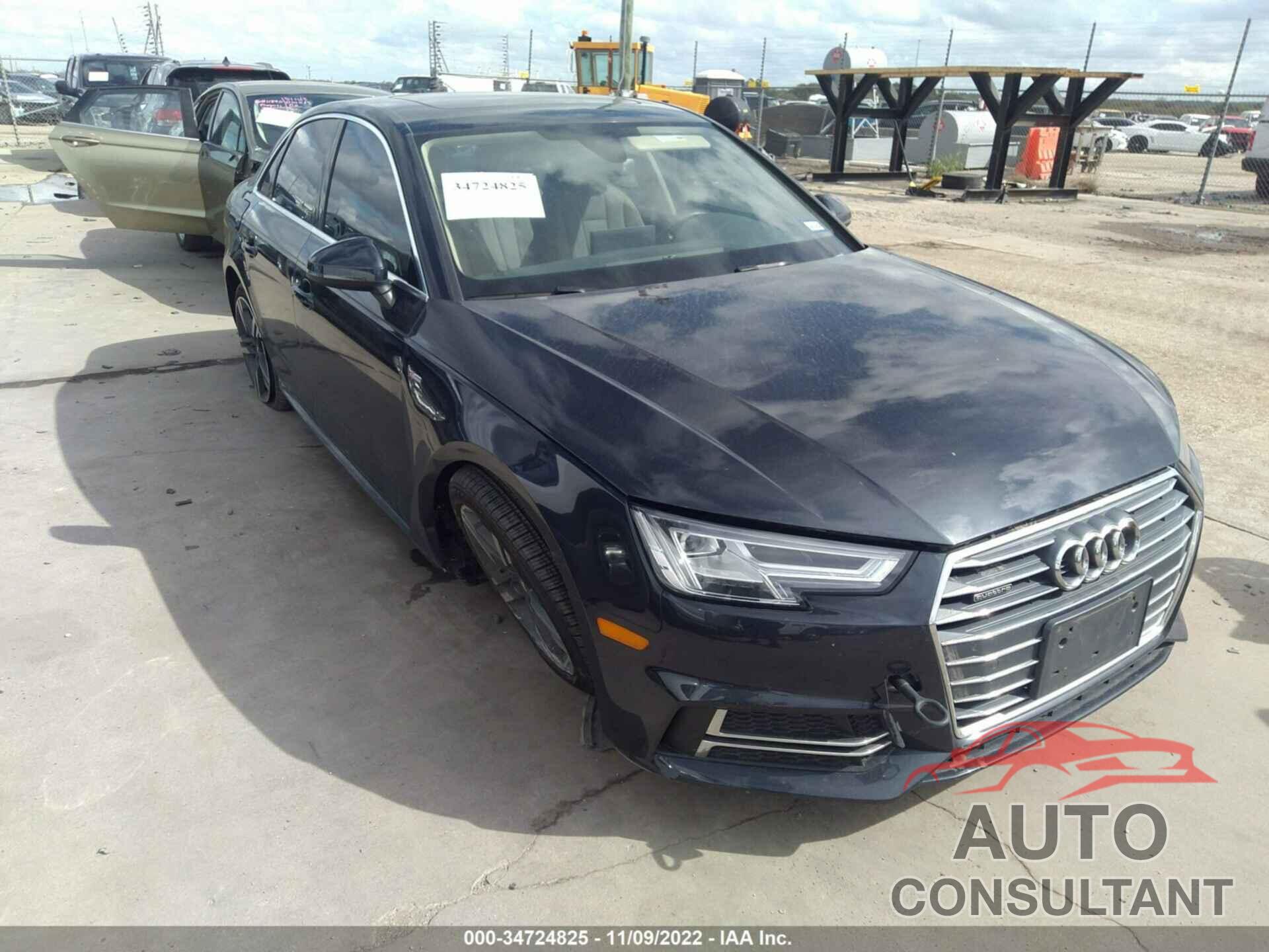 AUDI A4 2017 - WAUENAF40HN024611