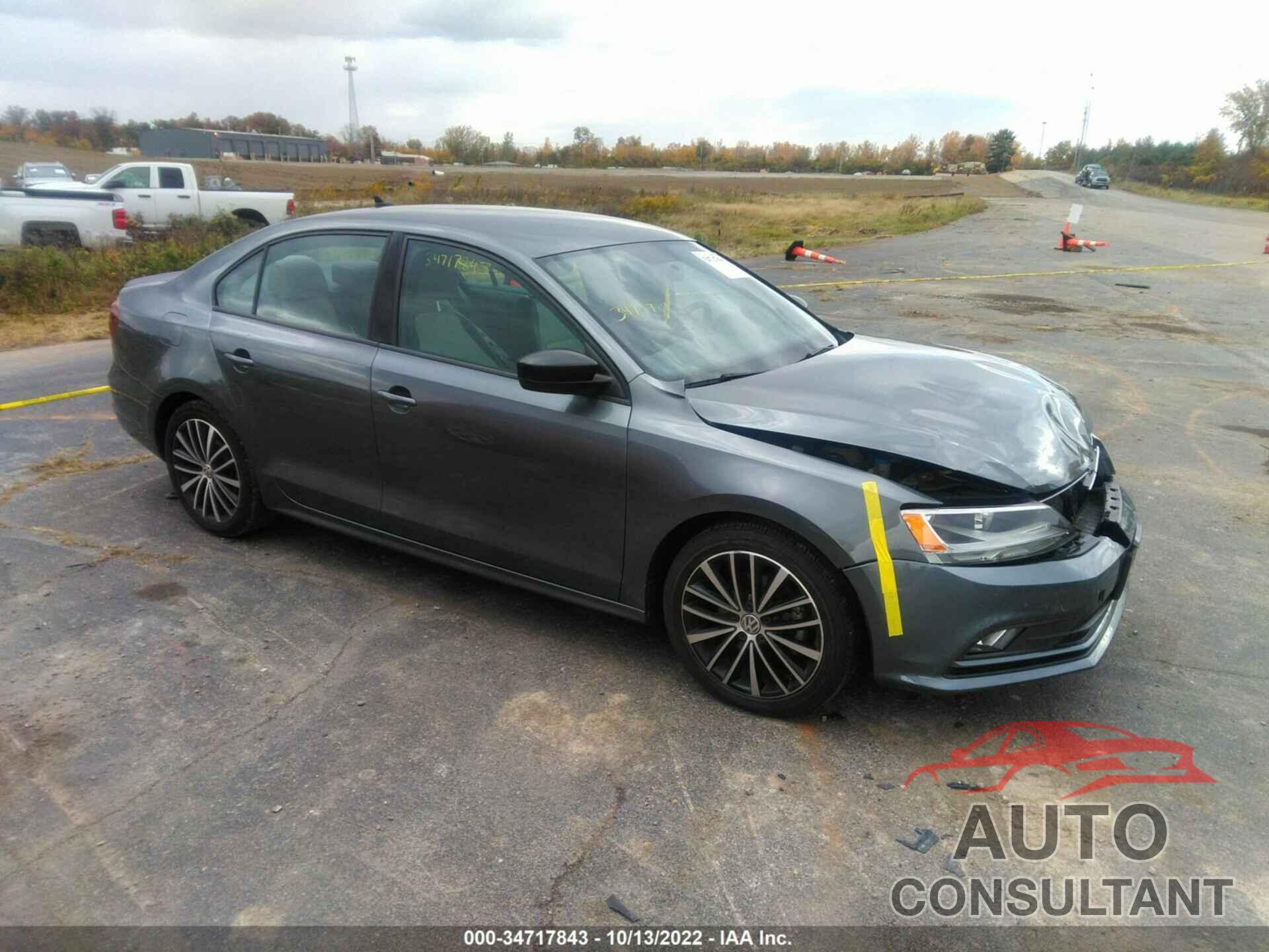 VOLKSWAGEN JETTA 2016 - 3VWD17AJXGM407147