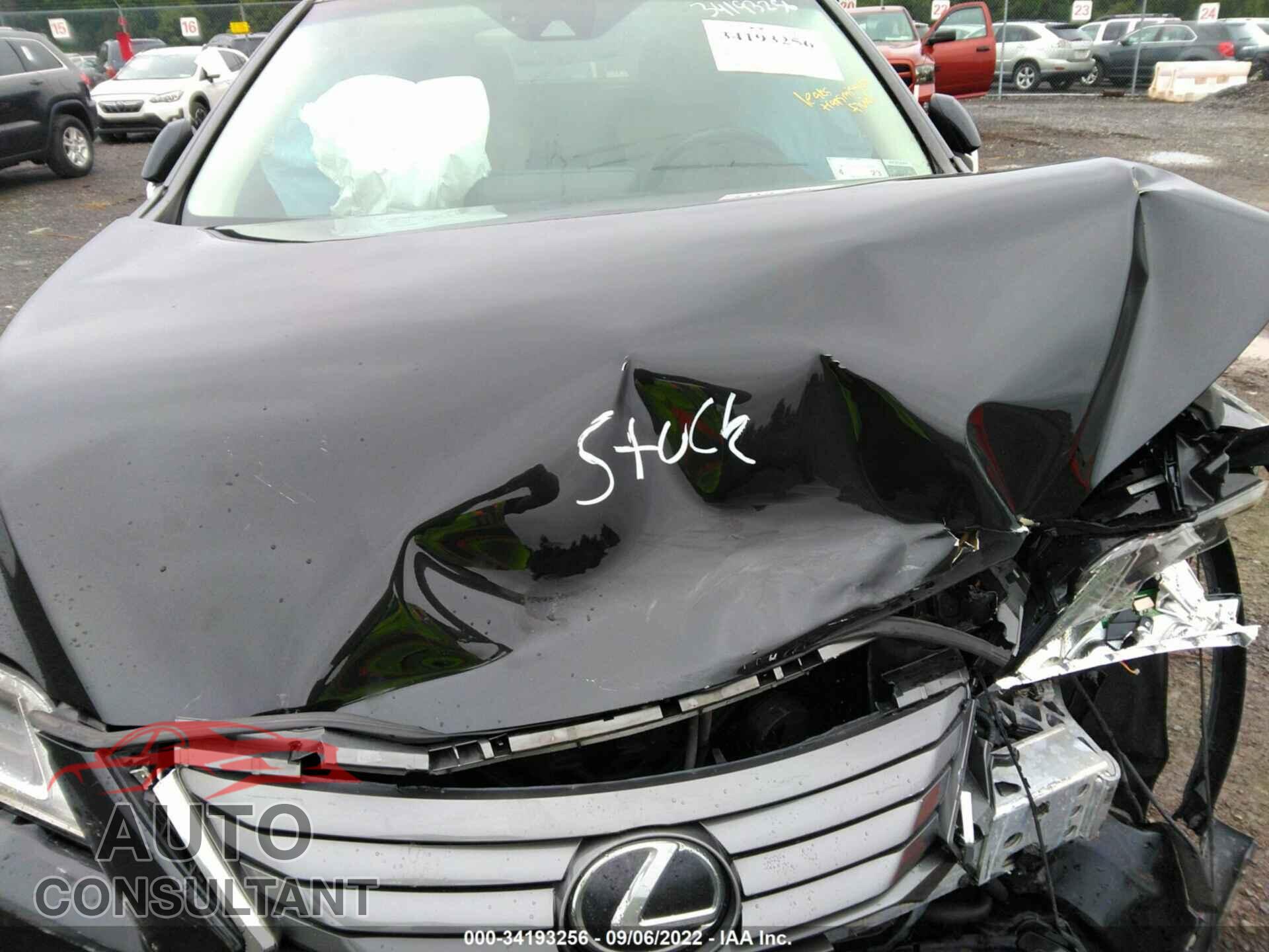 LEXUS RX 2017 - 2T2BZMCA3HC100312