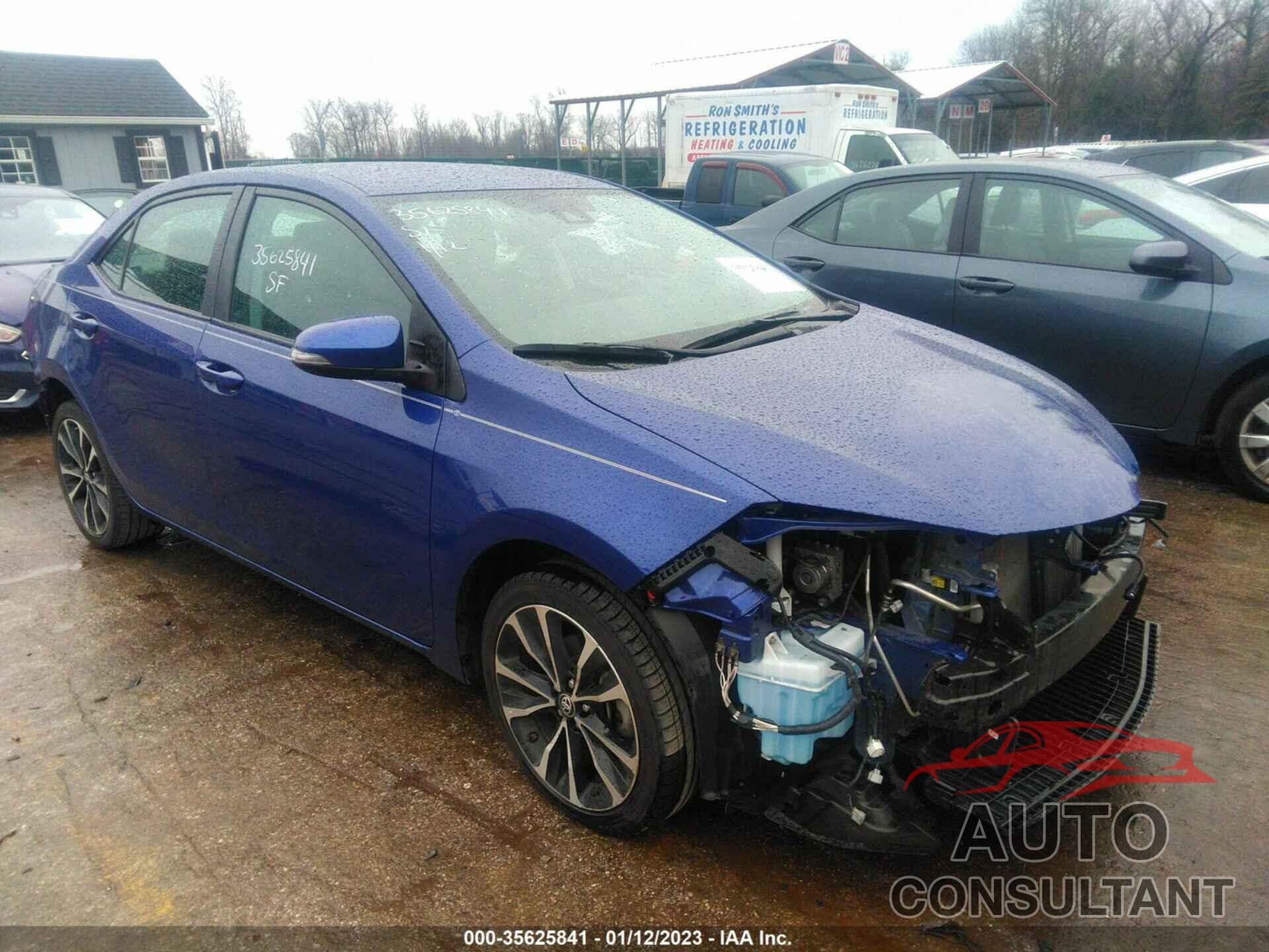 TOYOTA COROLLA 2019 - 2T1BURHE0KC188657