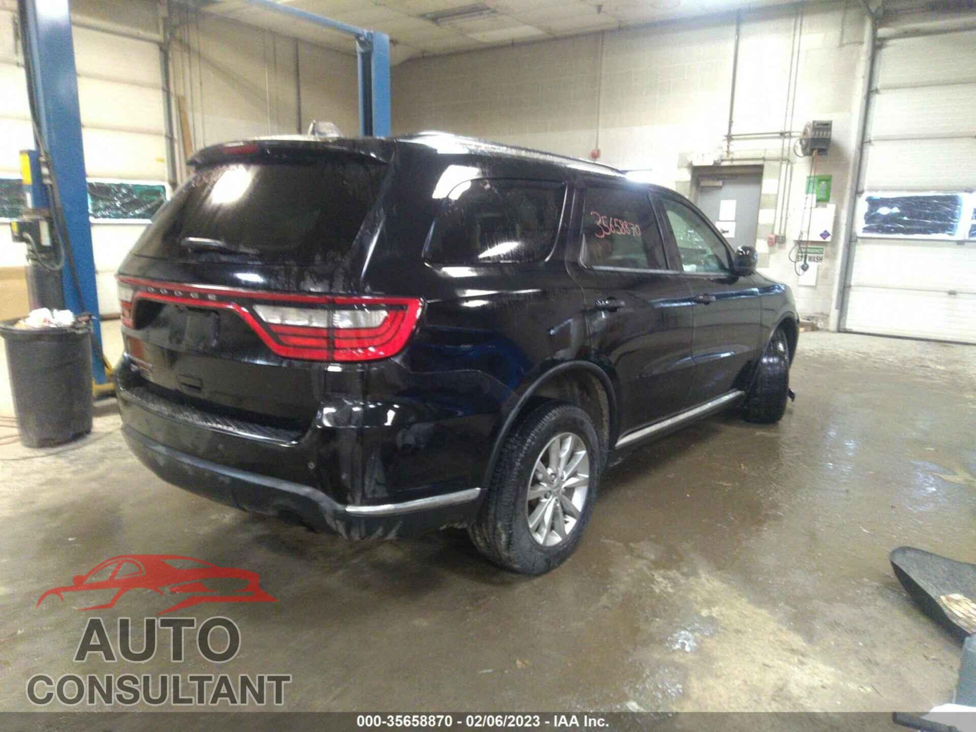 DODGE DURANGO 2017 - 1C4RDJAG6HC958020