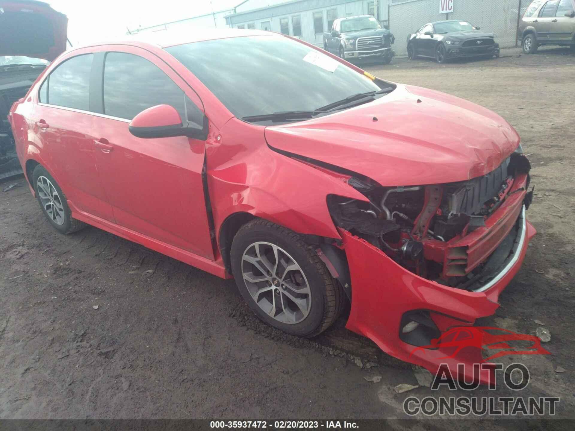 CHEVROLET SONIC 2017 - 1G1JD5SB3H4105438