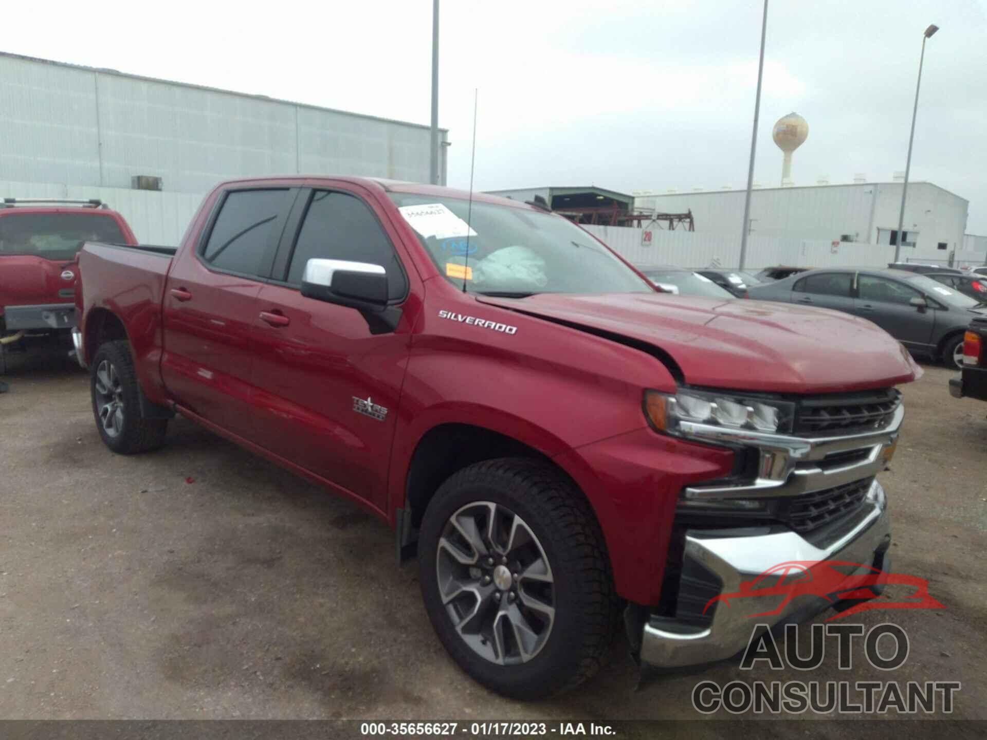 CHEVROLET SILVERADO 1500 2021 - 3GCPWCED1MG286341